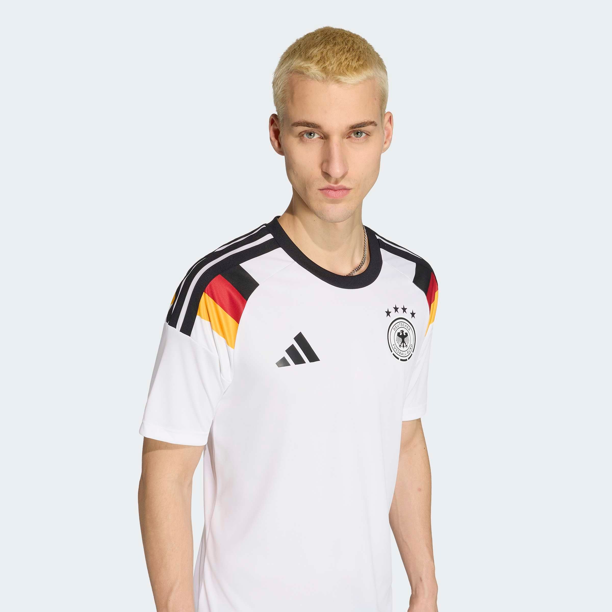 Adidas Germany 26/27 Home Fan T-Shirt White L 3