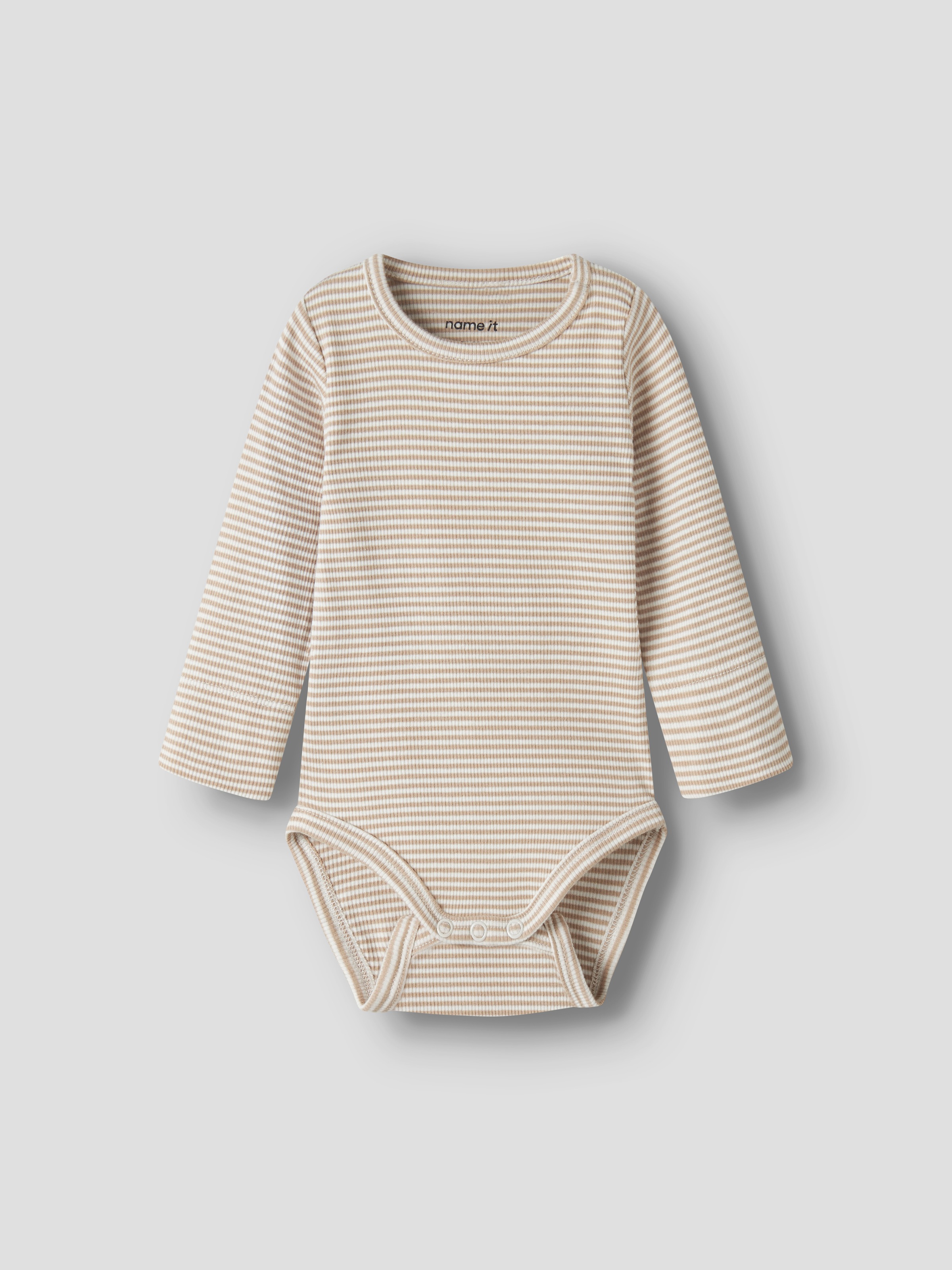 Name It Langarmbody »NBNBERRO R LS BODY SET WITH HAT« Baumwollmischung, ein Body mit unterschiedlichen Mützen im Set