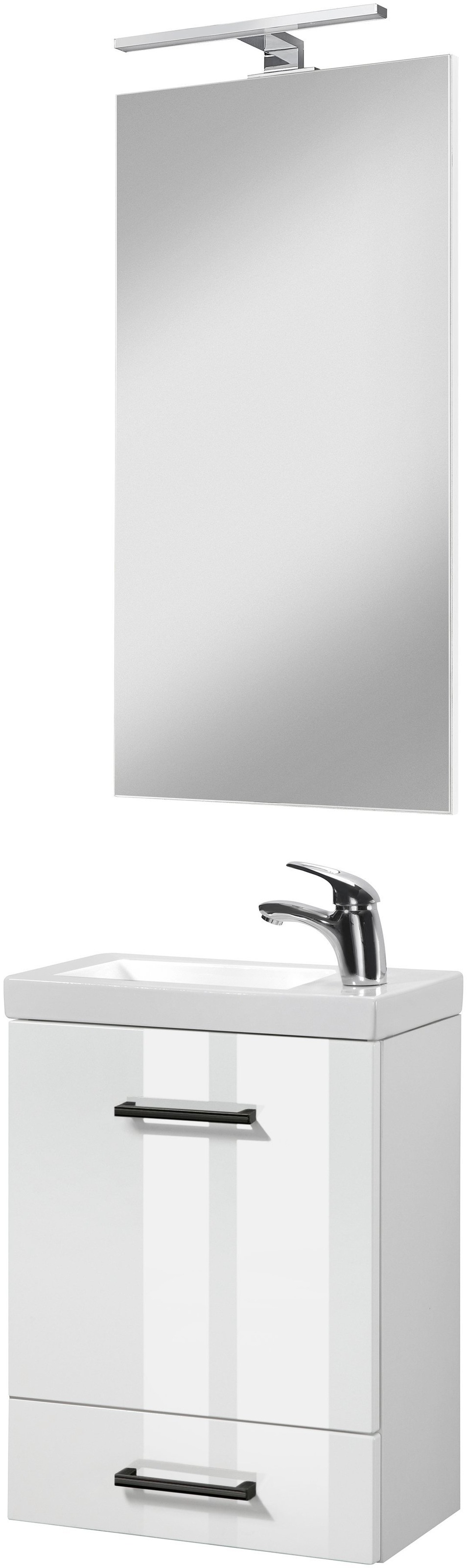 welltime Badmöbel-Set "Trento, verschiedene Ausführungen und Farben" 4 Stk. günstig online kaufen