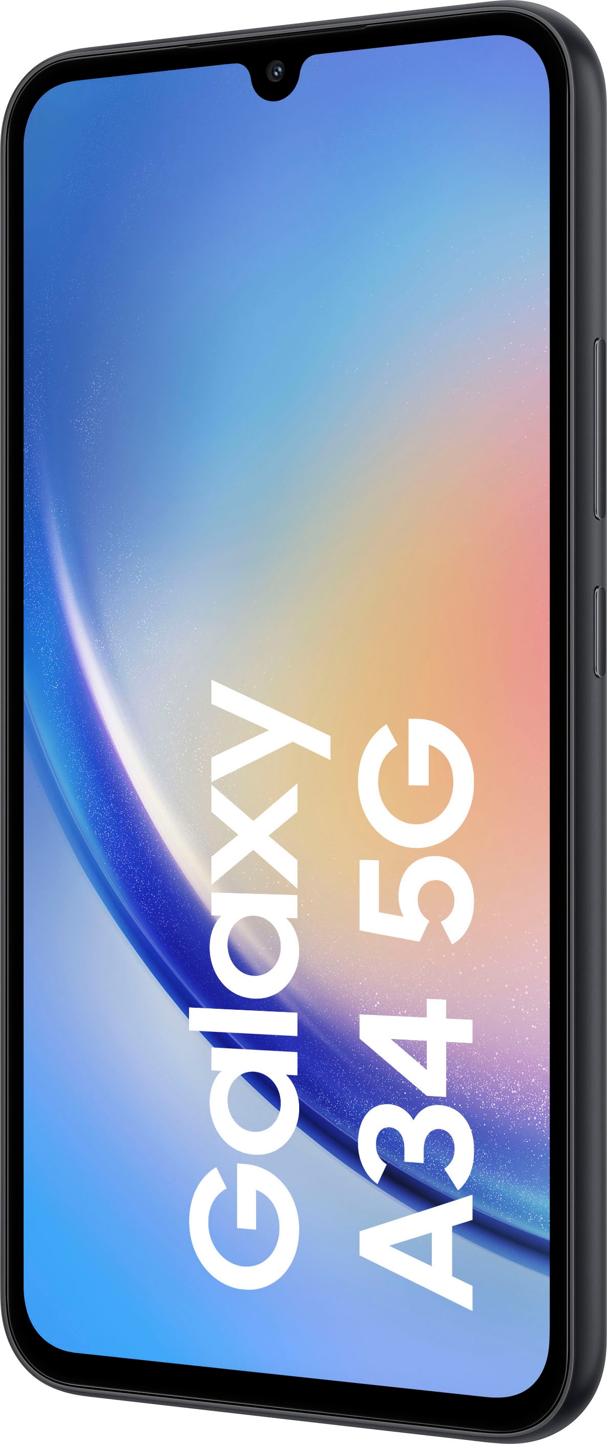 Samsung Smartphone »Galaxy A34 5G 256GB«, schwarz, 16,65 cm/6,6 Zoll, 256 GB Speicherplatz, 48 MP Kamera