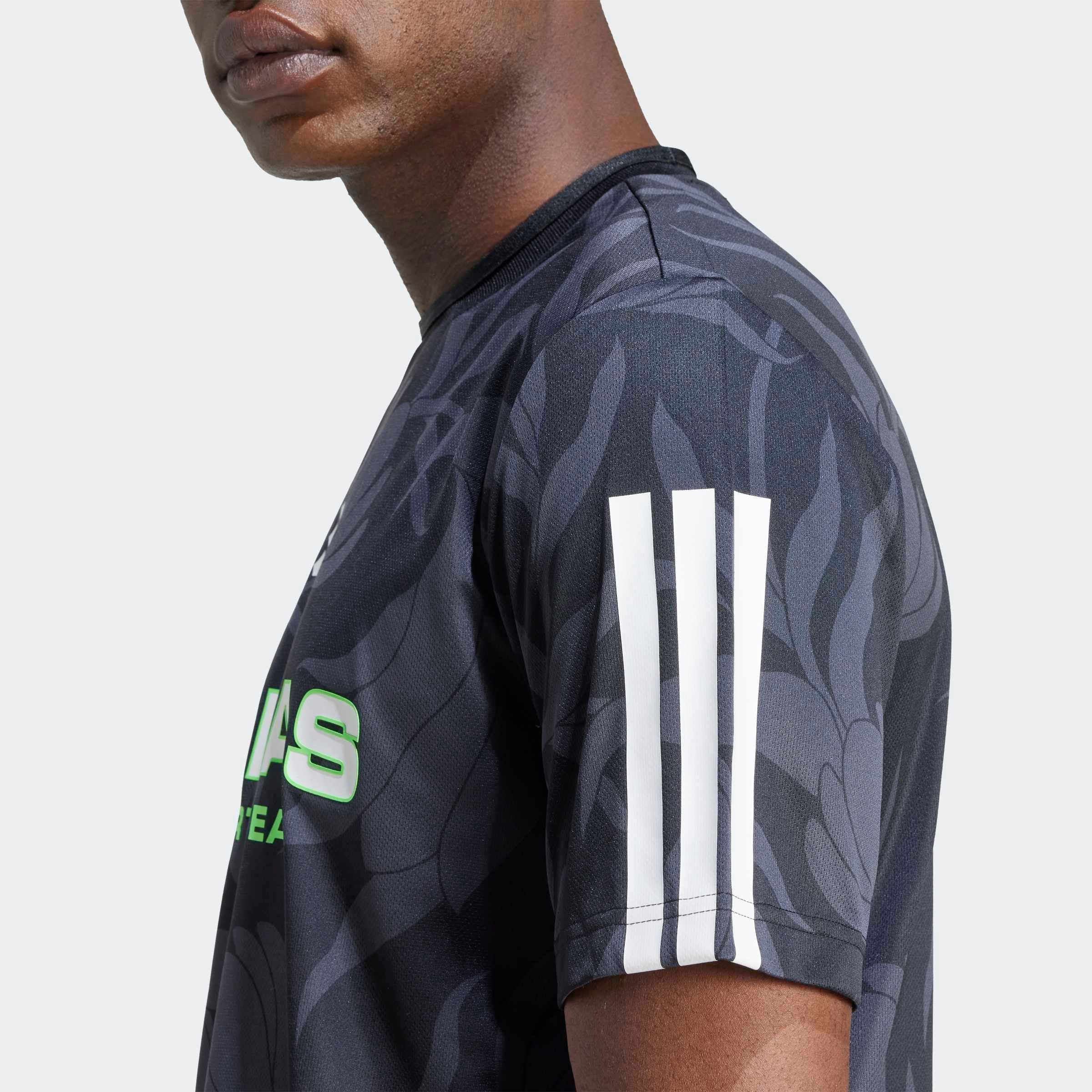 adidas Sportswear T-Shirt »M TIROAOPJSYQ3« sportlicher Stil, mit Rundhalsausschnitt, Allover-Print