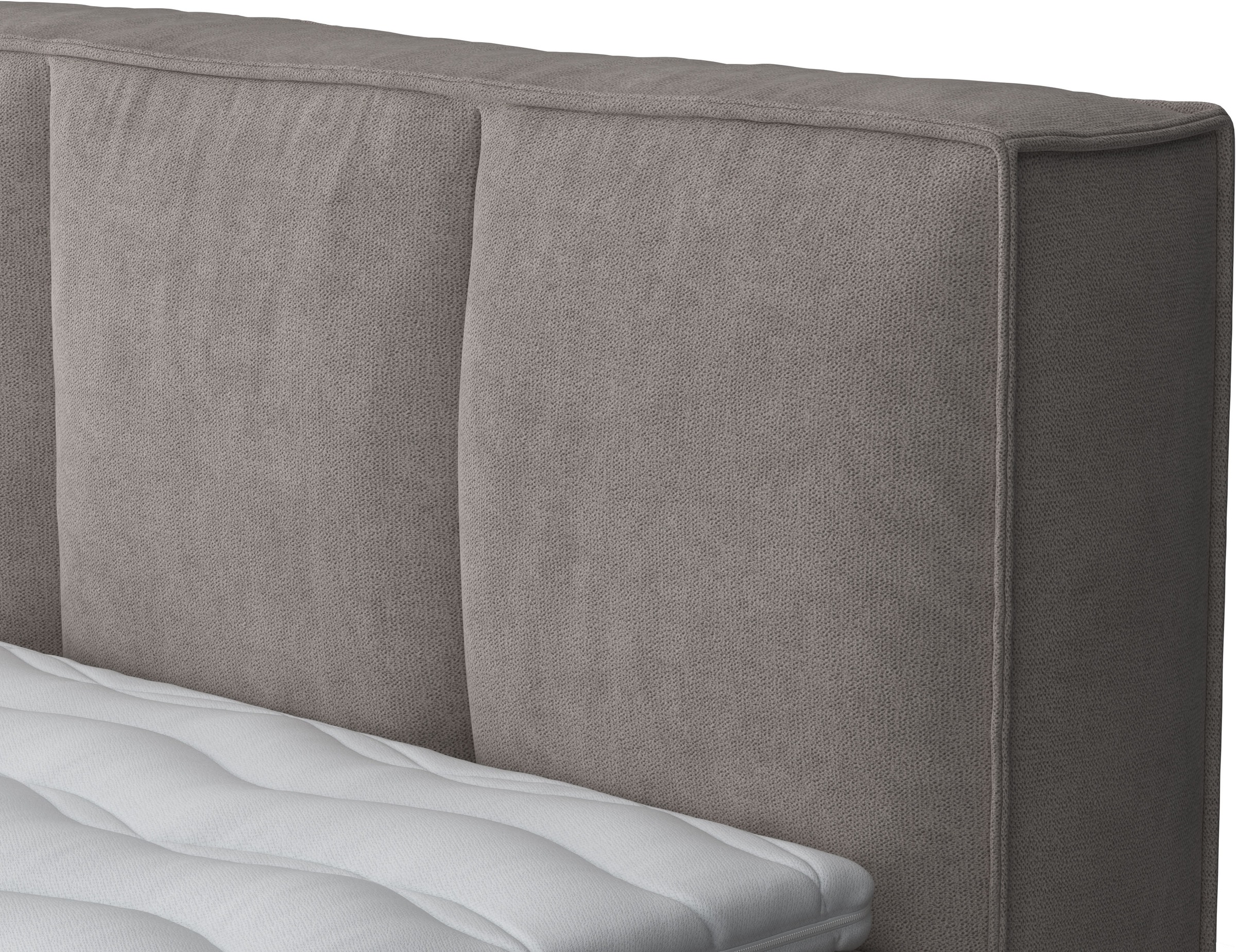 Home affaire Boxspringbett »Sacy«, Boxbett inkl. Topper, 2 Matratzen, Härtegrade H2, H3 und H4 wählbar