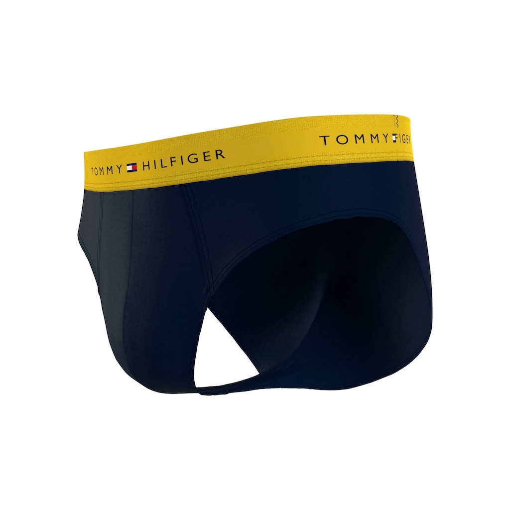 Tommy Hilfiger Underwear Jazz-Pants Slips »3P BRIEF WB«, (Packung, 3 St., 3er-Pack), mit Tommy Hilfiger Logo-Elastikbund