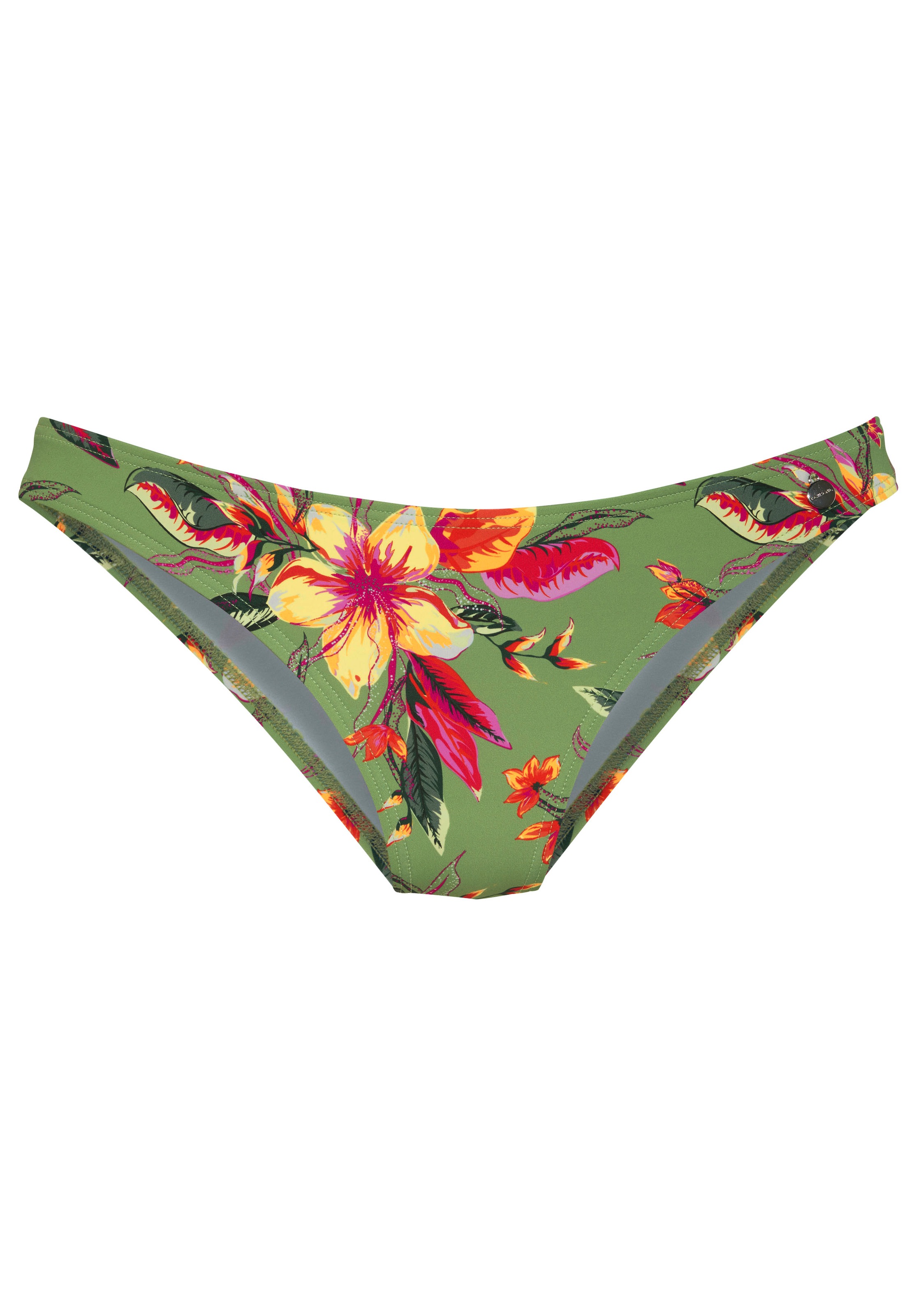 LASCANA Bikini-Hose "Malia", in knapper Brasilien-Form mit tropischem Print günstig online kaufen