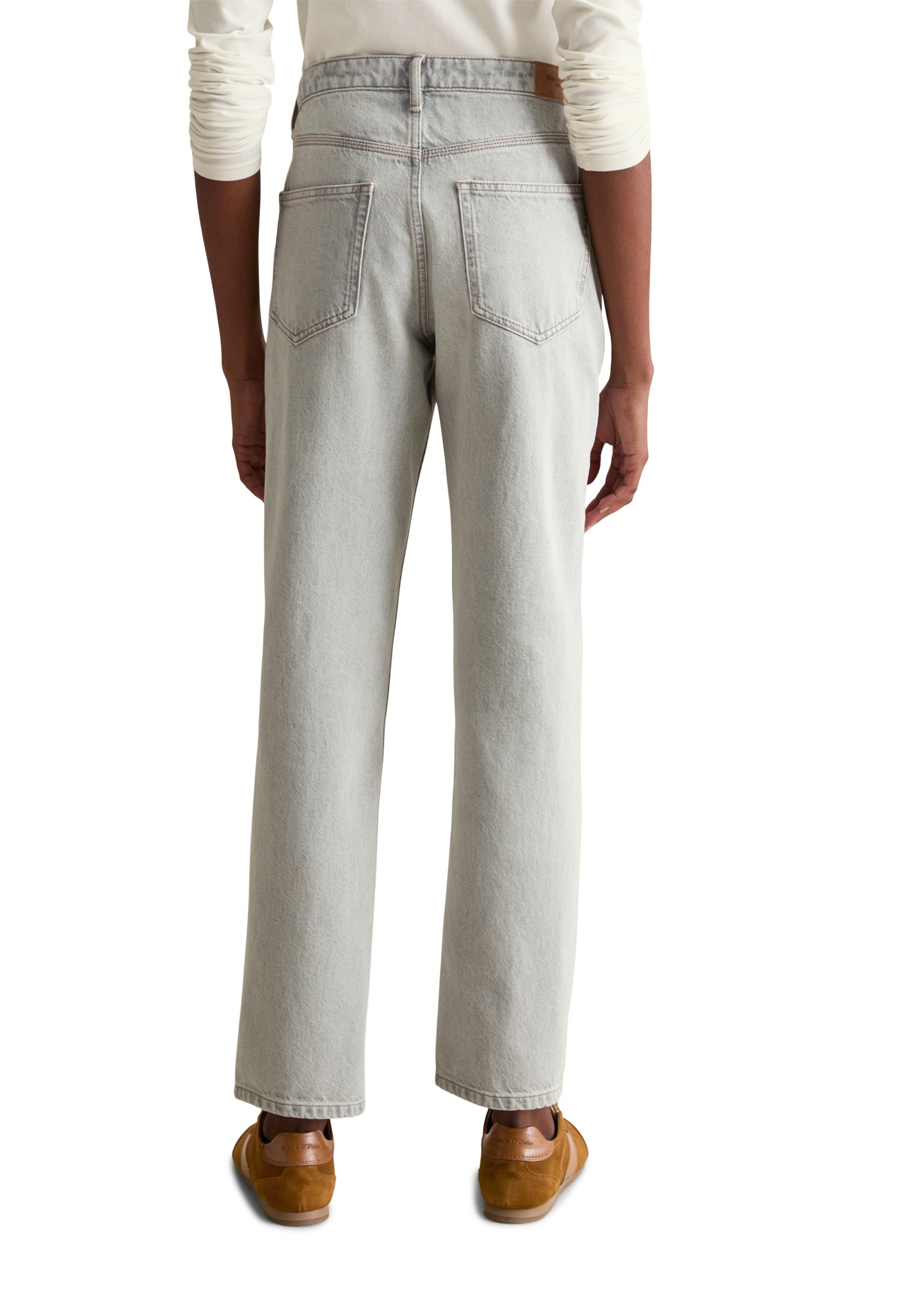 Thumbnail - Marc OPolo DENIM Straight-Jeans "aus Grey Rigid Denim"