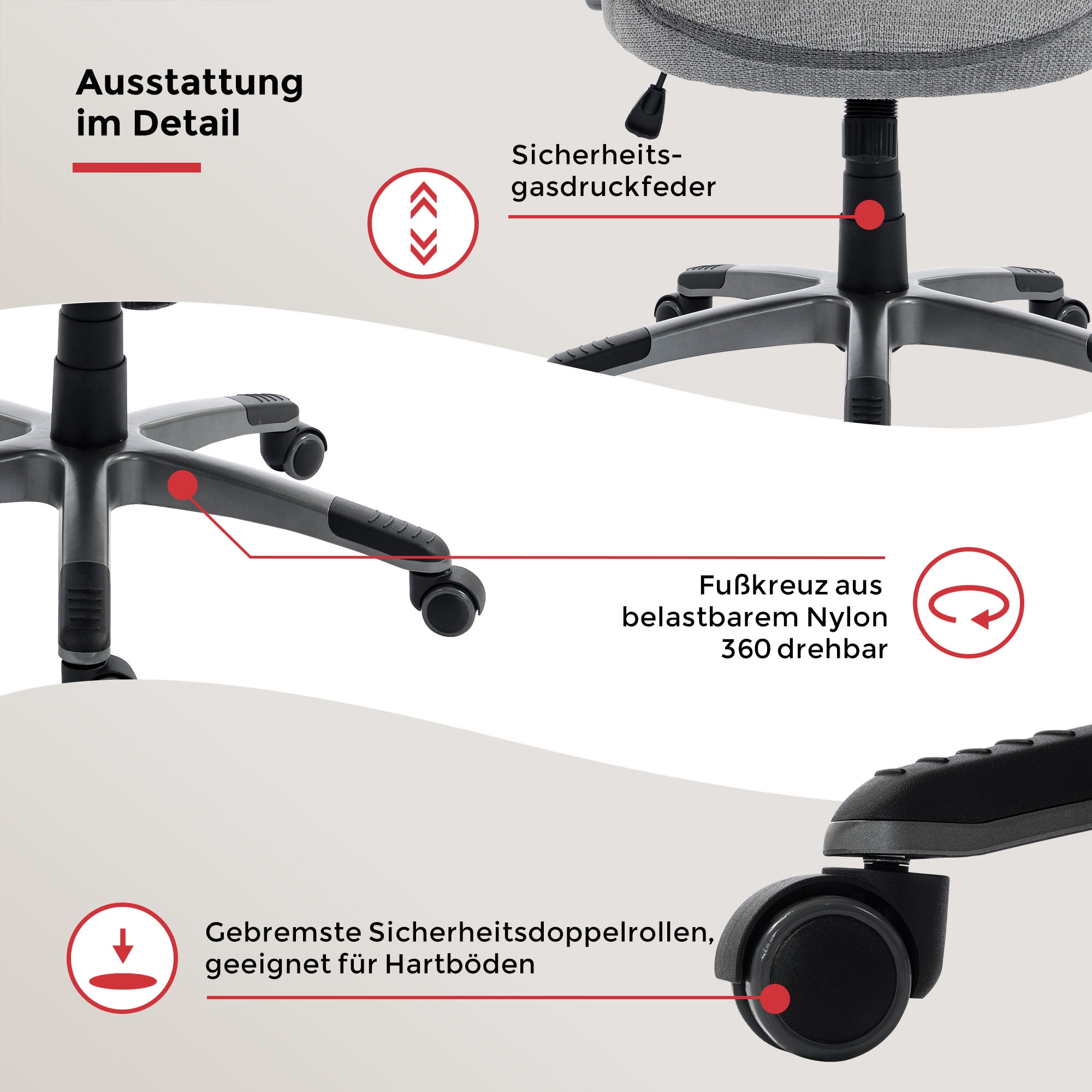 Duo Collection Chefsessel »Nino« () 1 Stk.klappbare Armlehnen