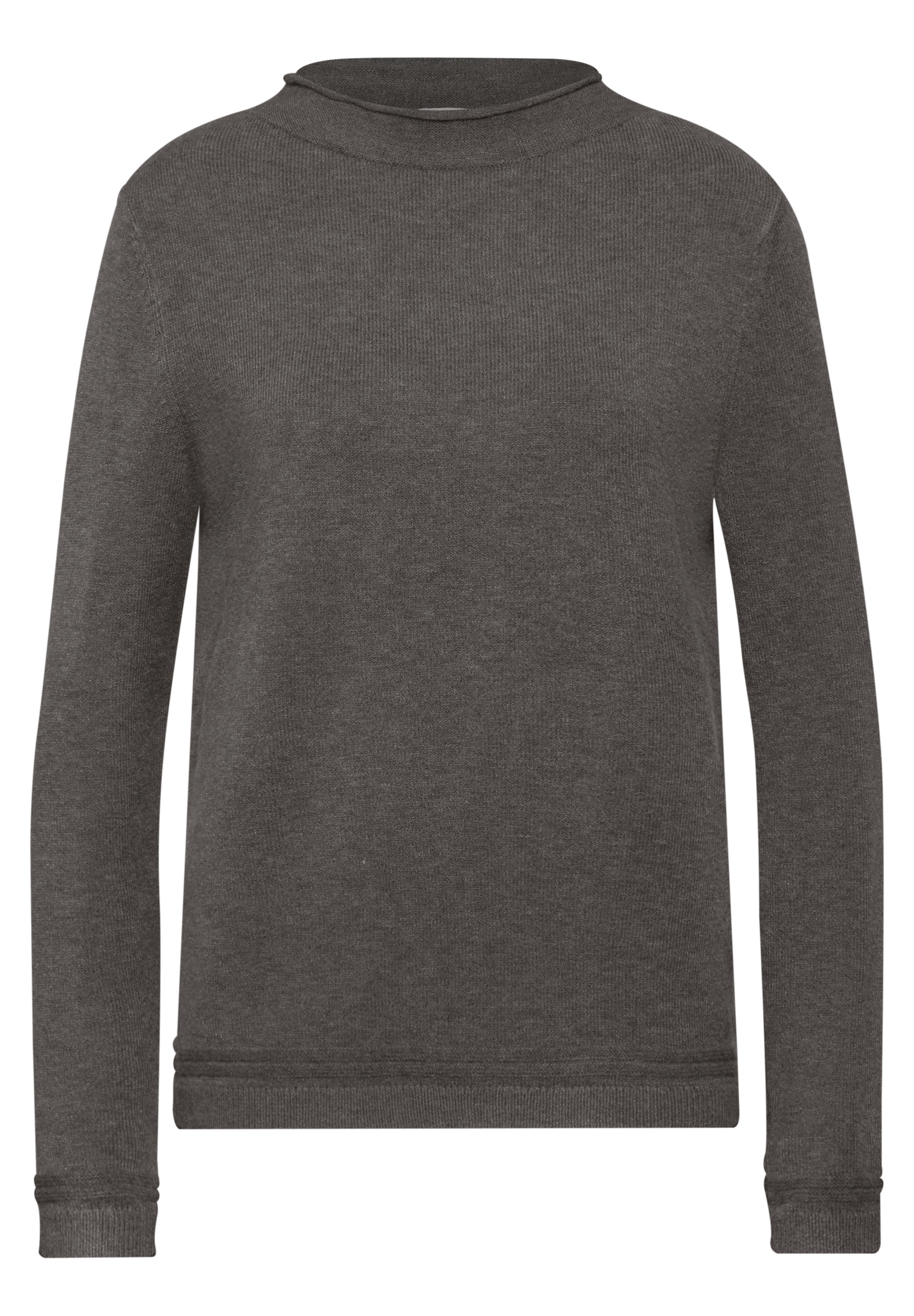 STREET ONE Strickpullover, aus softem Materialmix