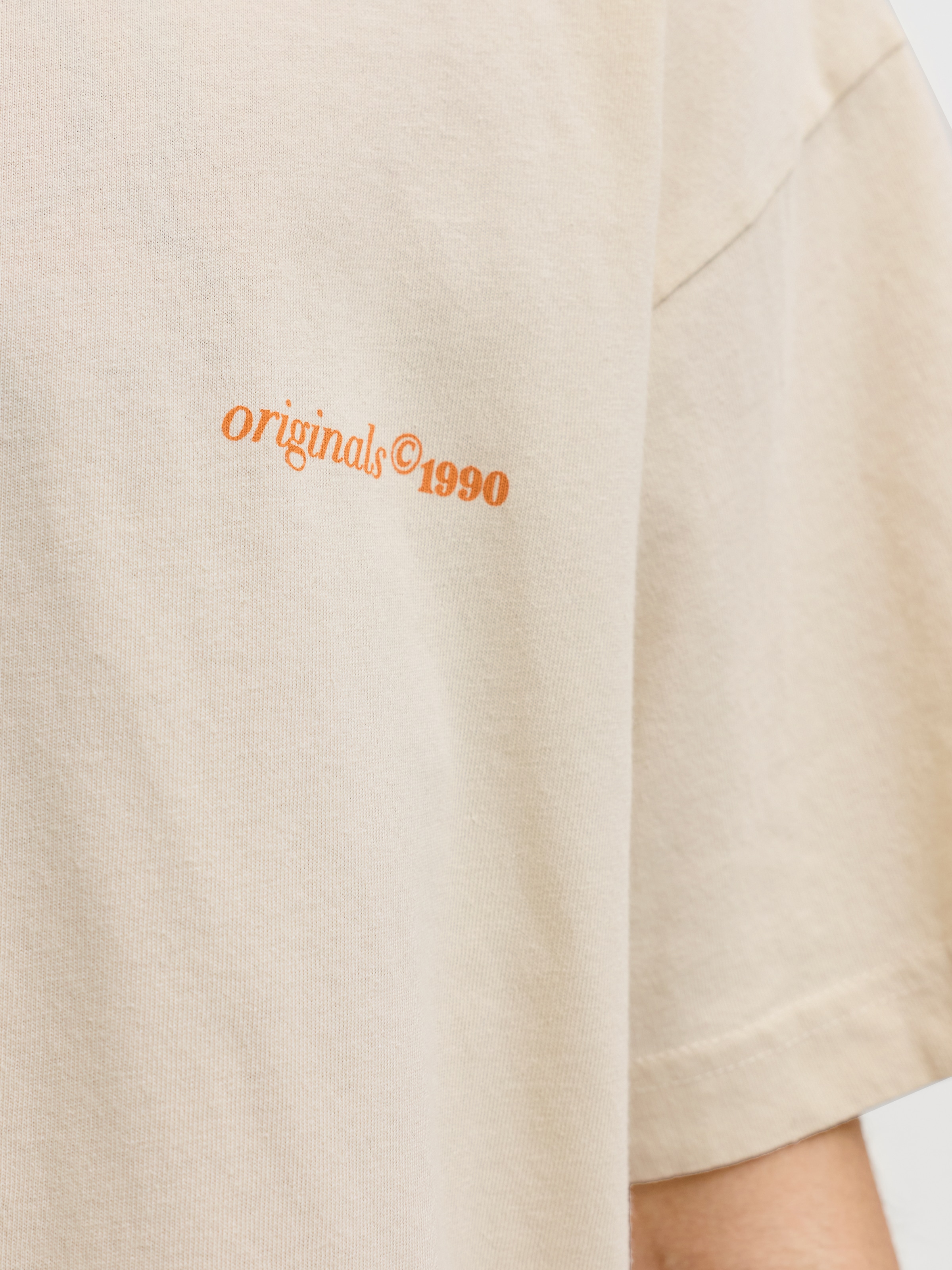 Jack & Jones T-Shirt »JORMAINE WASHED BACK TEE SS CREW NECK«