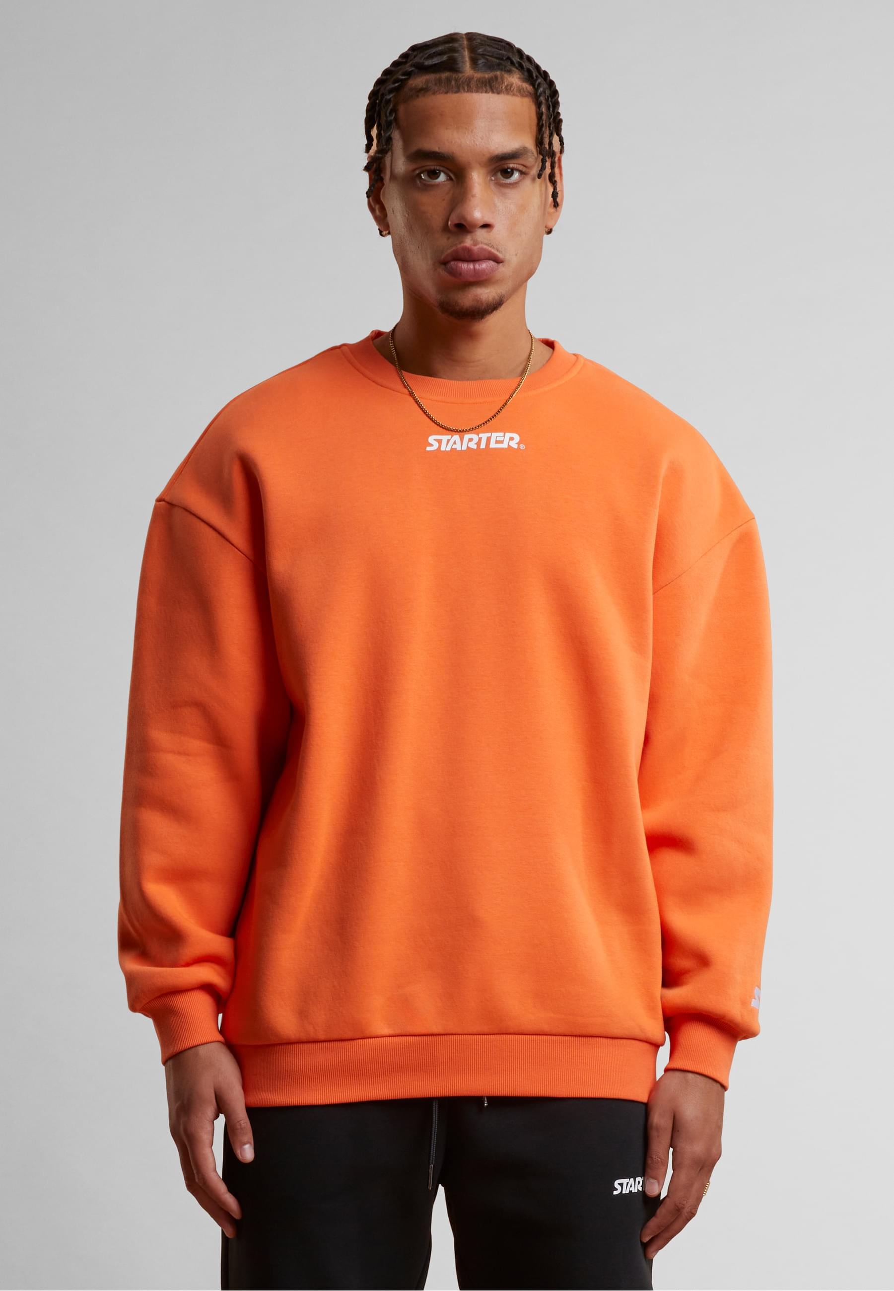 Starter Black Label Rundhalspullover »Starter Black Label Starter Small Logo Essential Crew« 1 Stk. tlg.