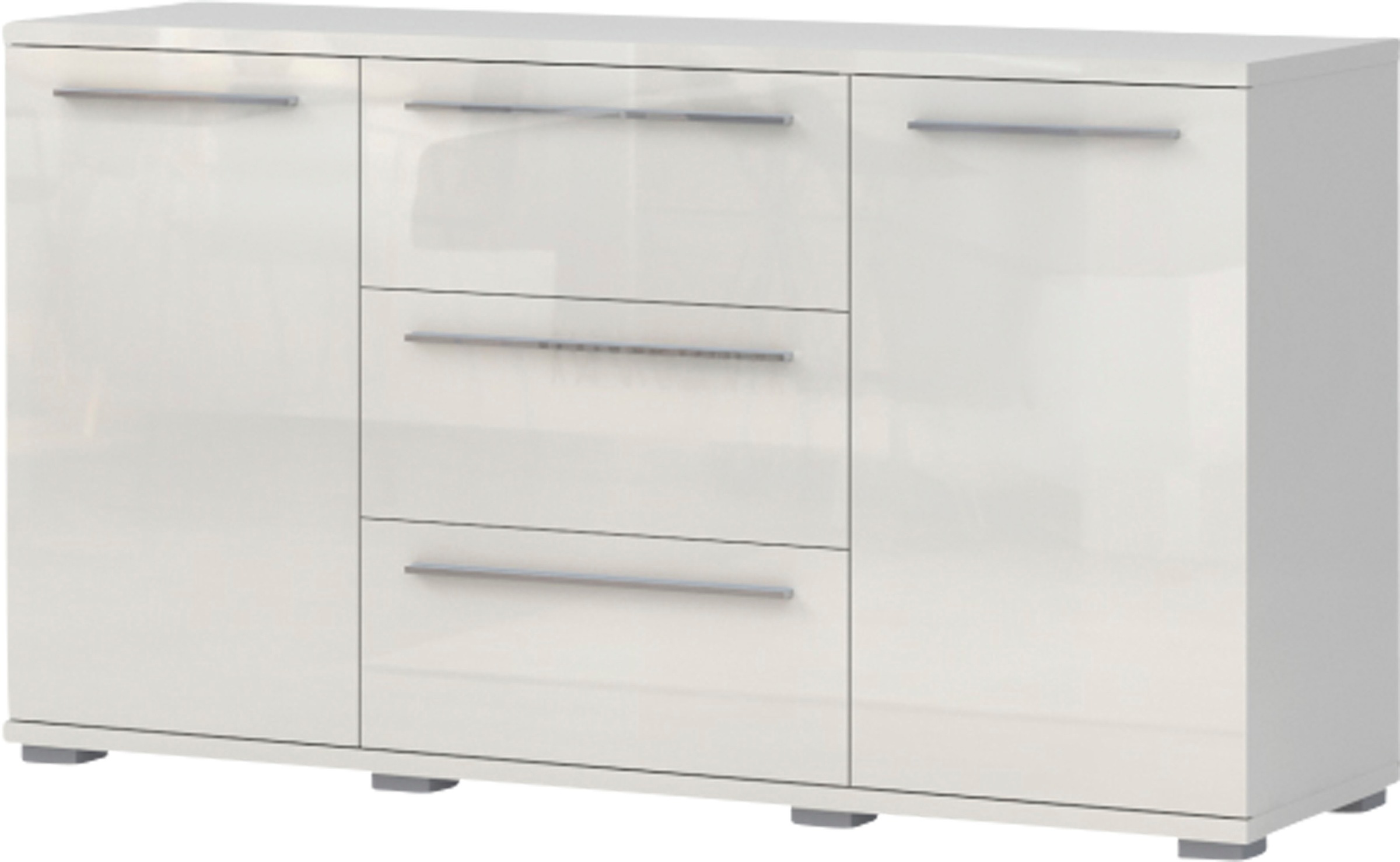 Places of Style Sideboard "Piano, Kombikommode, 2-türig mit 3 Schubladen, 1 günstig online kaufen