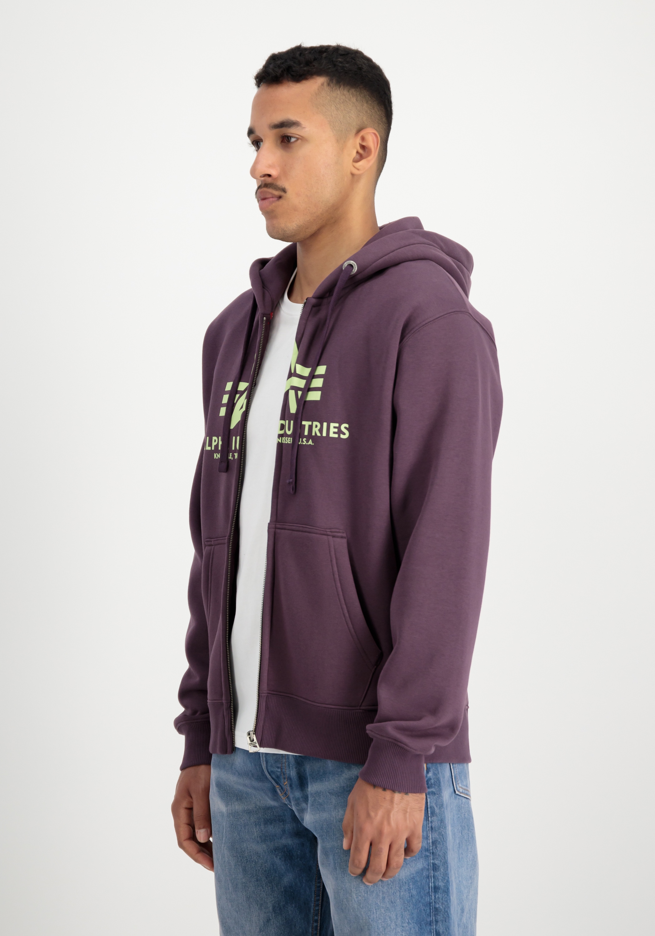 Alpha Industries Hoodie "Basic Zip Hoodie BL" günstig online kaufen