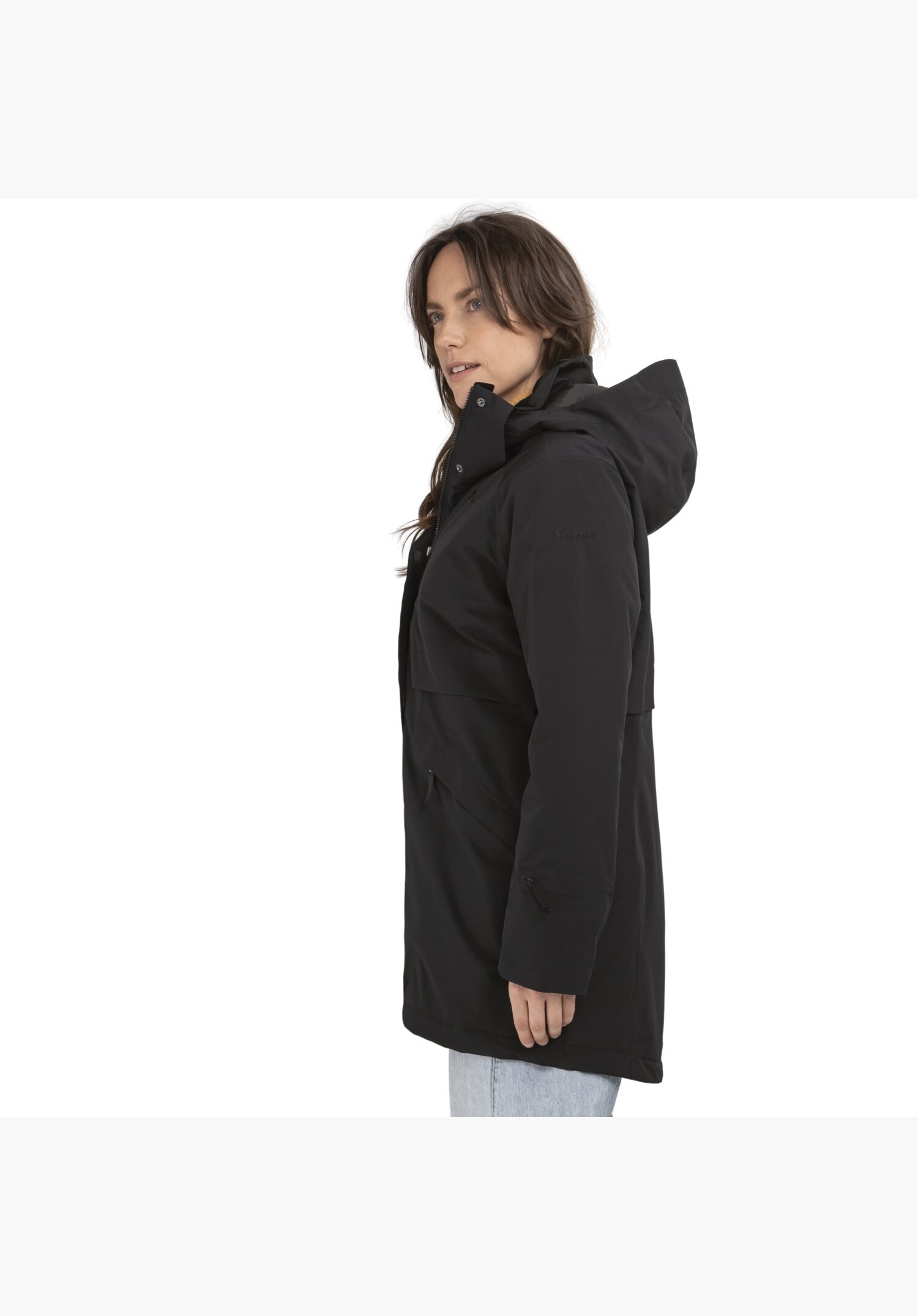 Thumbnail - Schöffel Parka "Ins Parka Style Malkay WMS" mit Kapuze Wärmend, winddicht, wasserdicht, Übergangsjacke