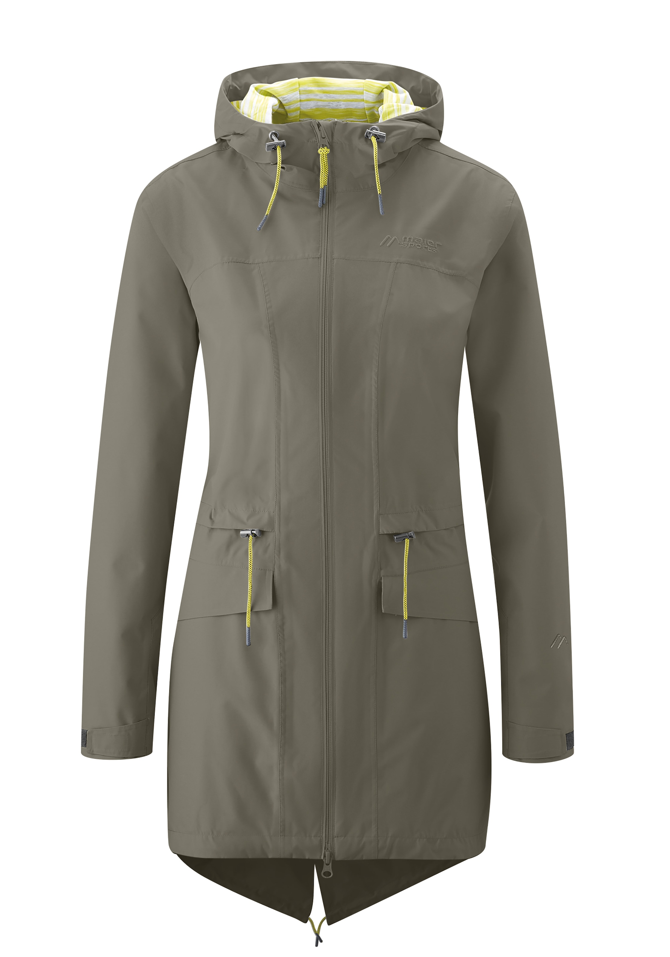 Maier Sports Funktionsjacke "Ranja Coat W", Urbaner Parka in ansprechend femininem Schnitt