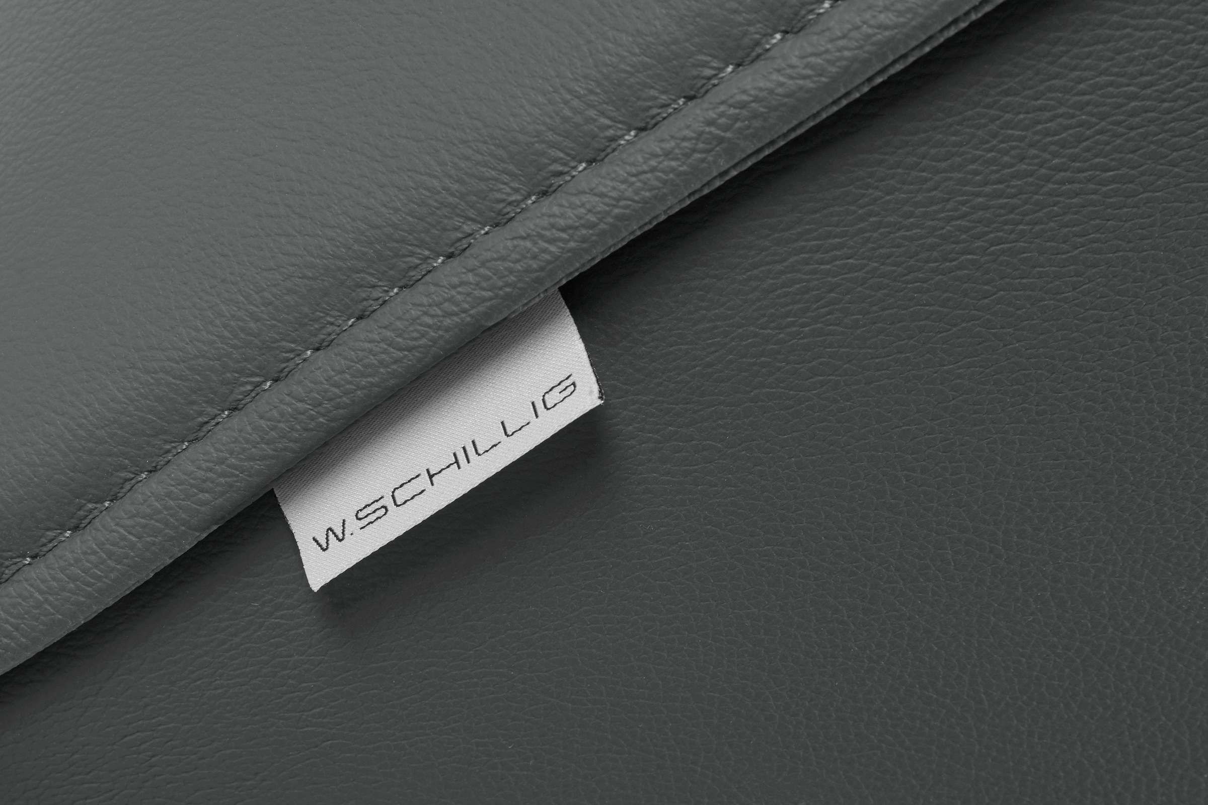 W.SCHILLIG 3-Sitzer »sally«, mit Metall-Winkelfüßen in Chrom glänzend, Breite 224 cm