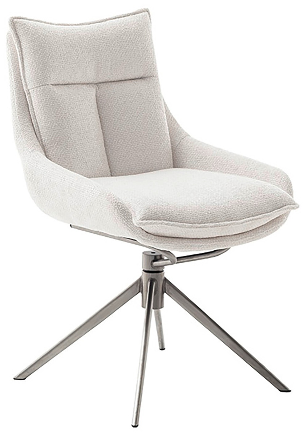 MCA furniture Esszimmerstuhl "PARKER", Strukturstoff, (2er-Set), drehbar 36 günstig online kaufen