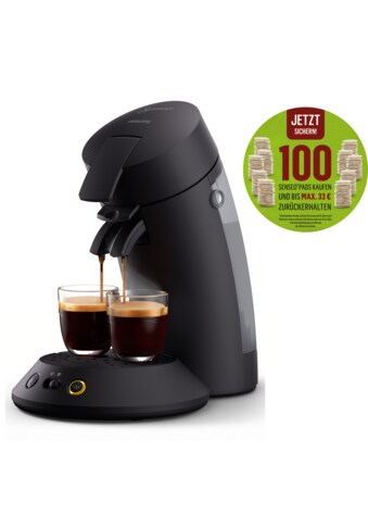 Kaffeepadmaschine »Original Plus Eco CSA210/22, aus 80% recyceltem Plastik«, große...