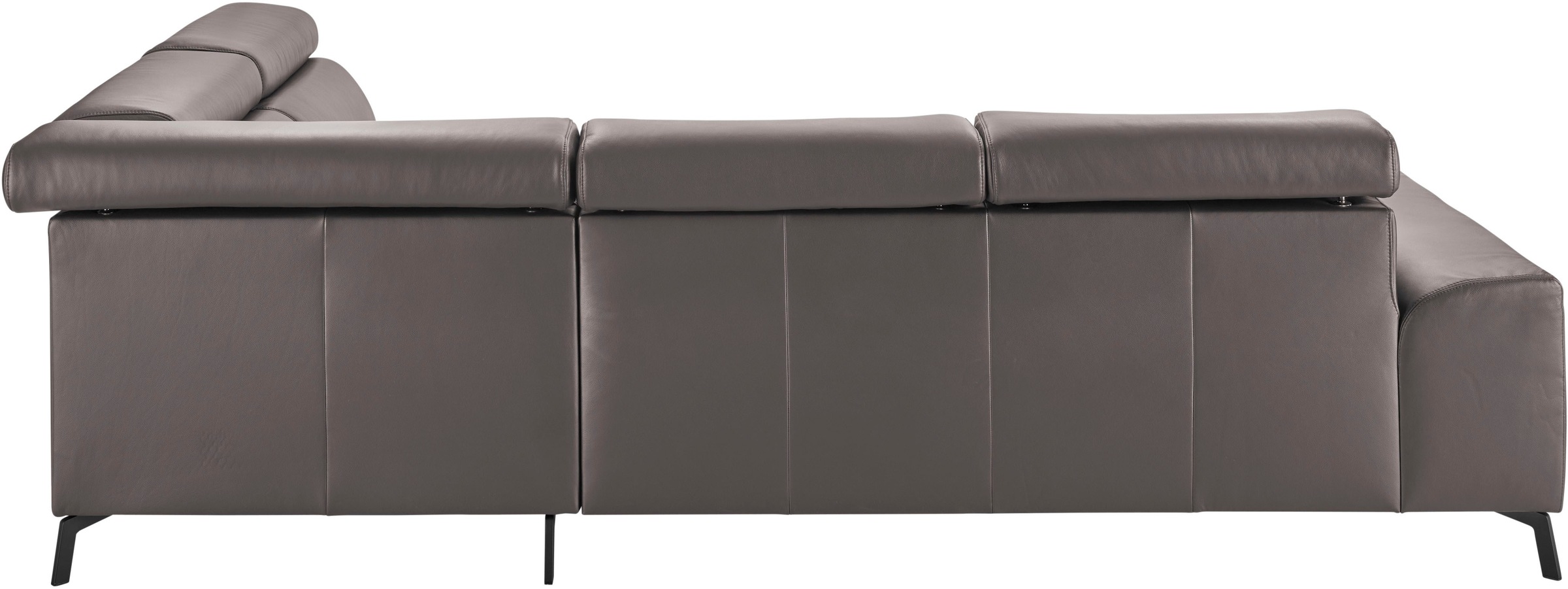 3C Candy Ecksofa »Greve modern und bequem, inkl. manueller Kopfteilverstellung, L-Form«, wahlweise mit motorischem Sitzvorzug