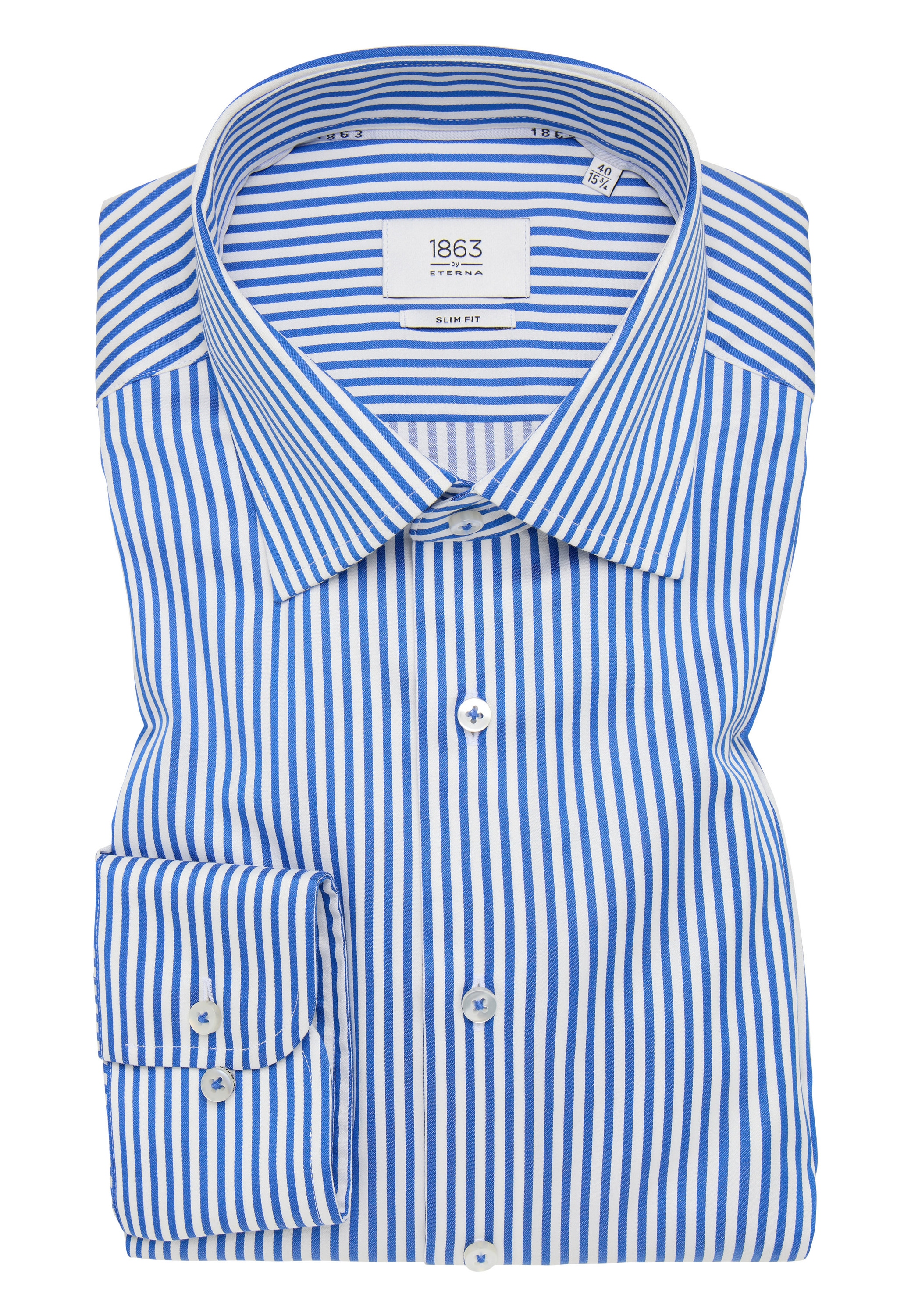 Eterna Langarmhemd »SLIM FIT« NON IRON (bügelfrei)