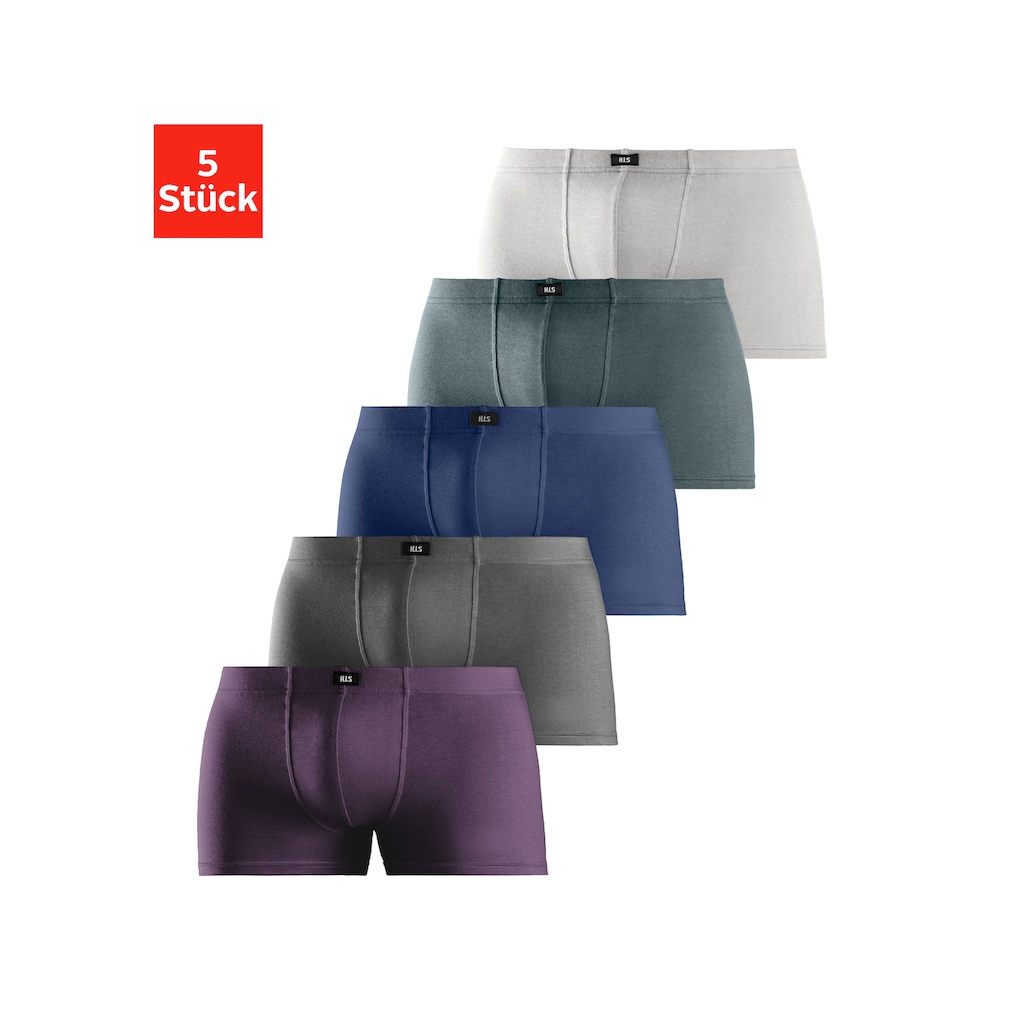 H.I.S Boxer »Herren Boxershorts«, (Packung, 5 St.), aus Baumwolle