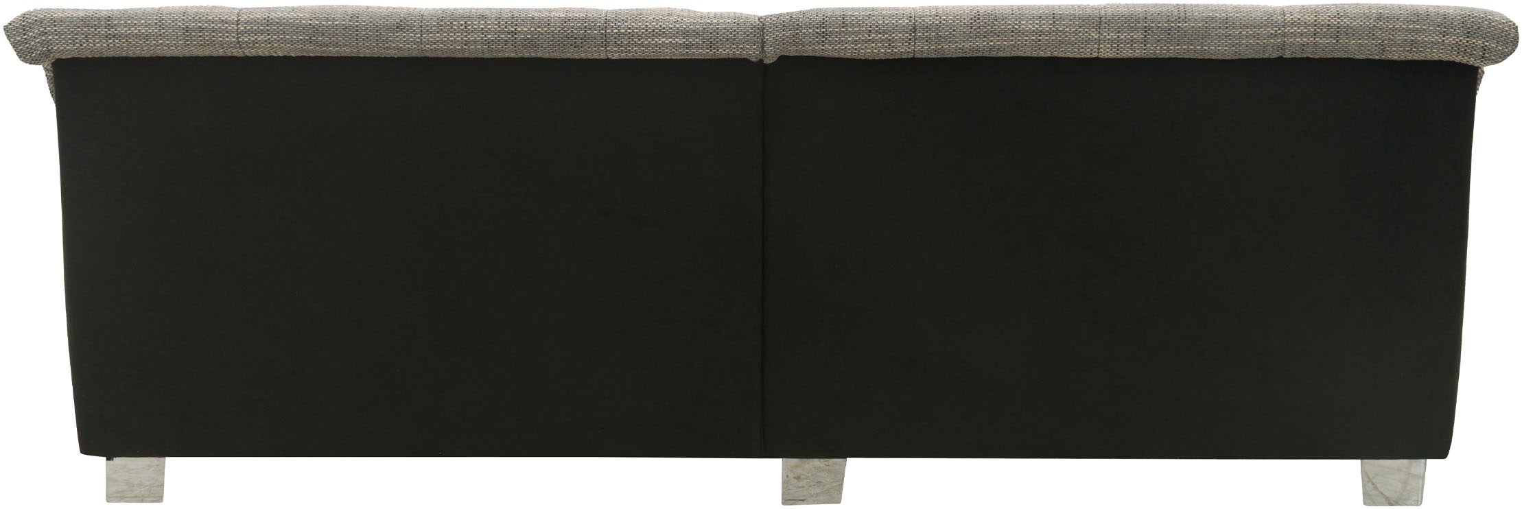 DOMO collection Ecksofa »100031 kompakte Stellmaße, komfortabel und bequem, L-Form«, wahlweise mit Bettfunktion und Armteilverstellung. Breite 234cm