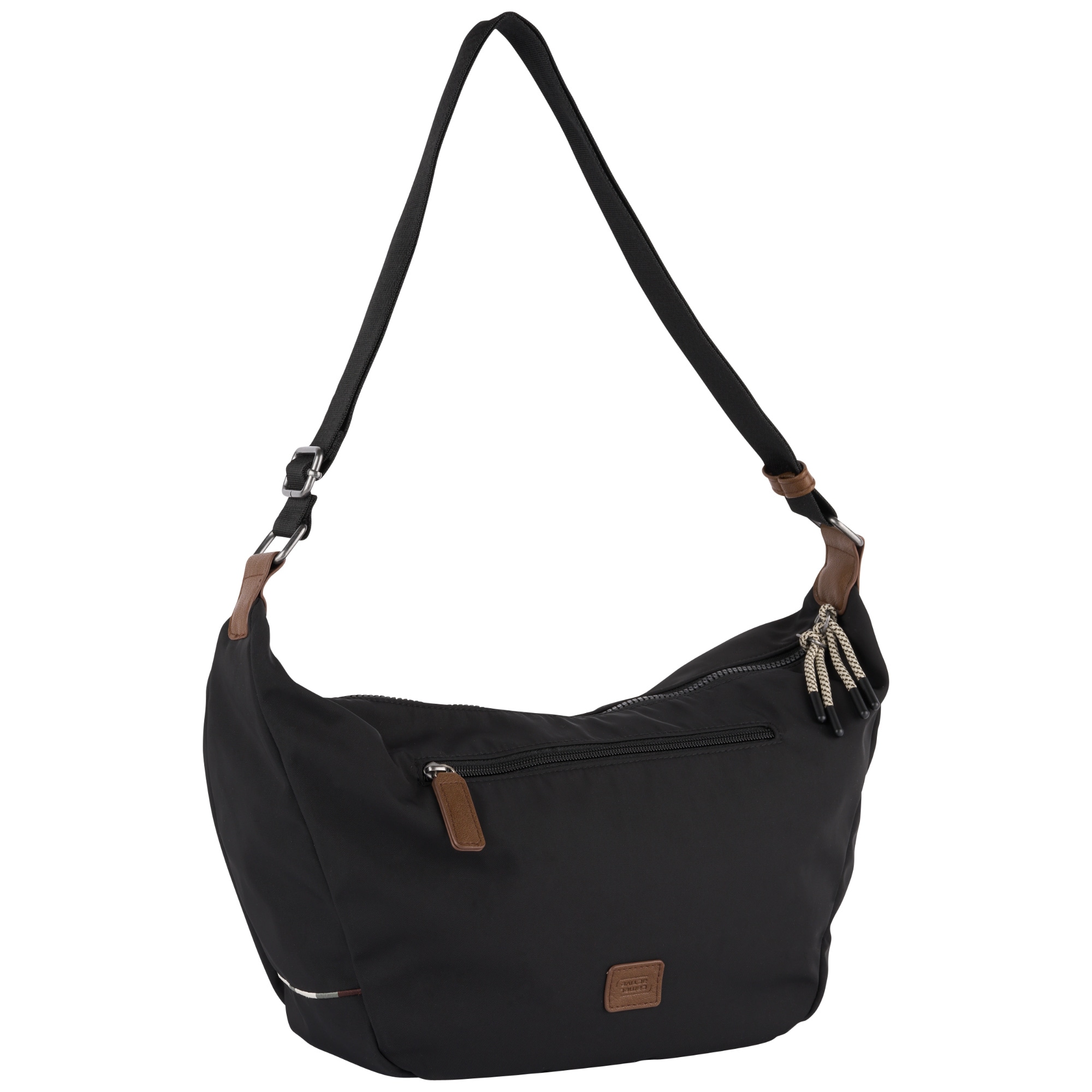 camel active Hobo "Aurum" aus recyceltem Polyester in Nylonstruktur, leicht & mit feinen Details