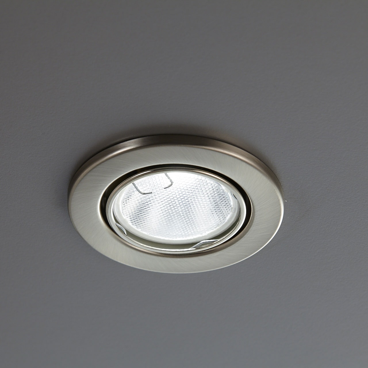 B.K.Licht LED Einbaustrahler, LED Einbauleuchten, nickel, matt flammig-flammig, schwenkbar, | kaufen 10 Einbau-Spots, BAUR GU10