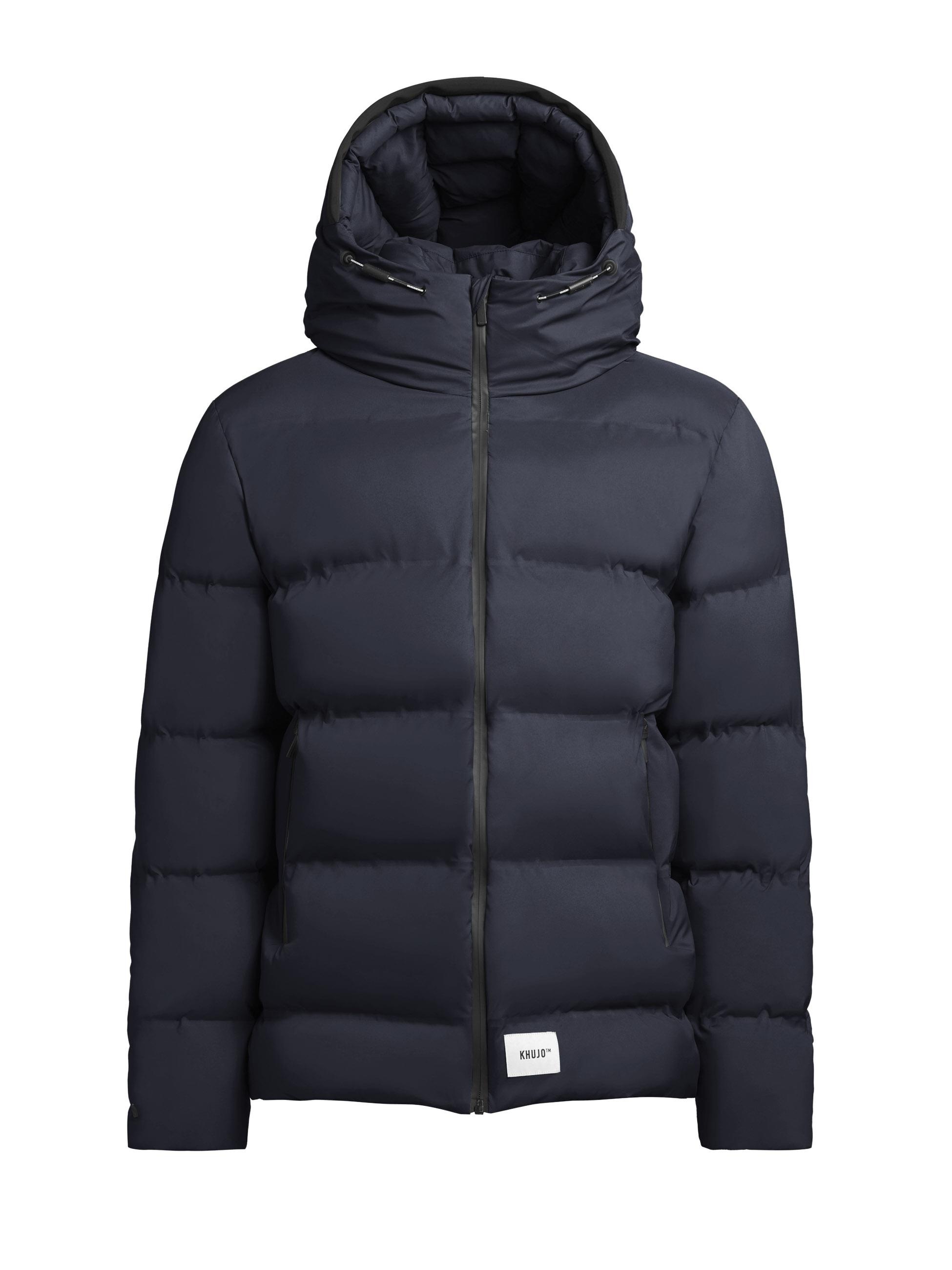 khujo Steppjacke »Silas2«, mit Kapuze, Warme Herren Winterjacke mit großer Kapuze
