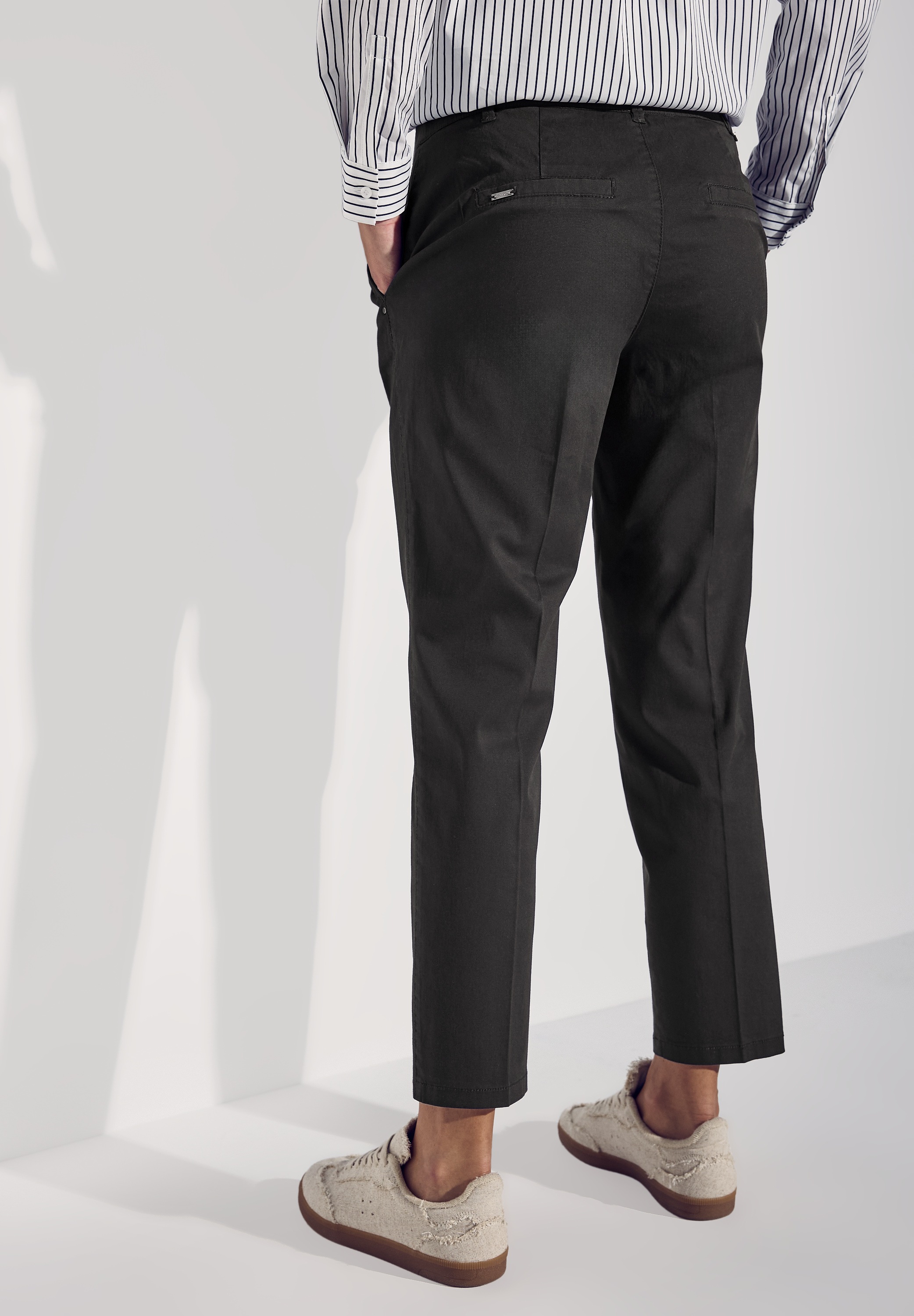 STREET ONE Chinohose, Middle Waist
