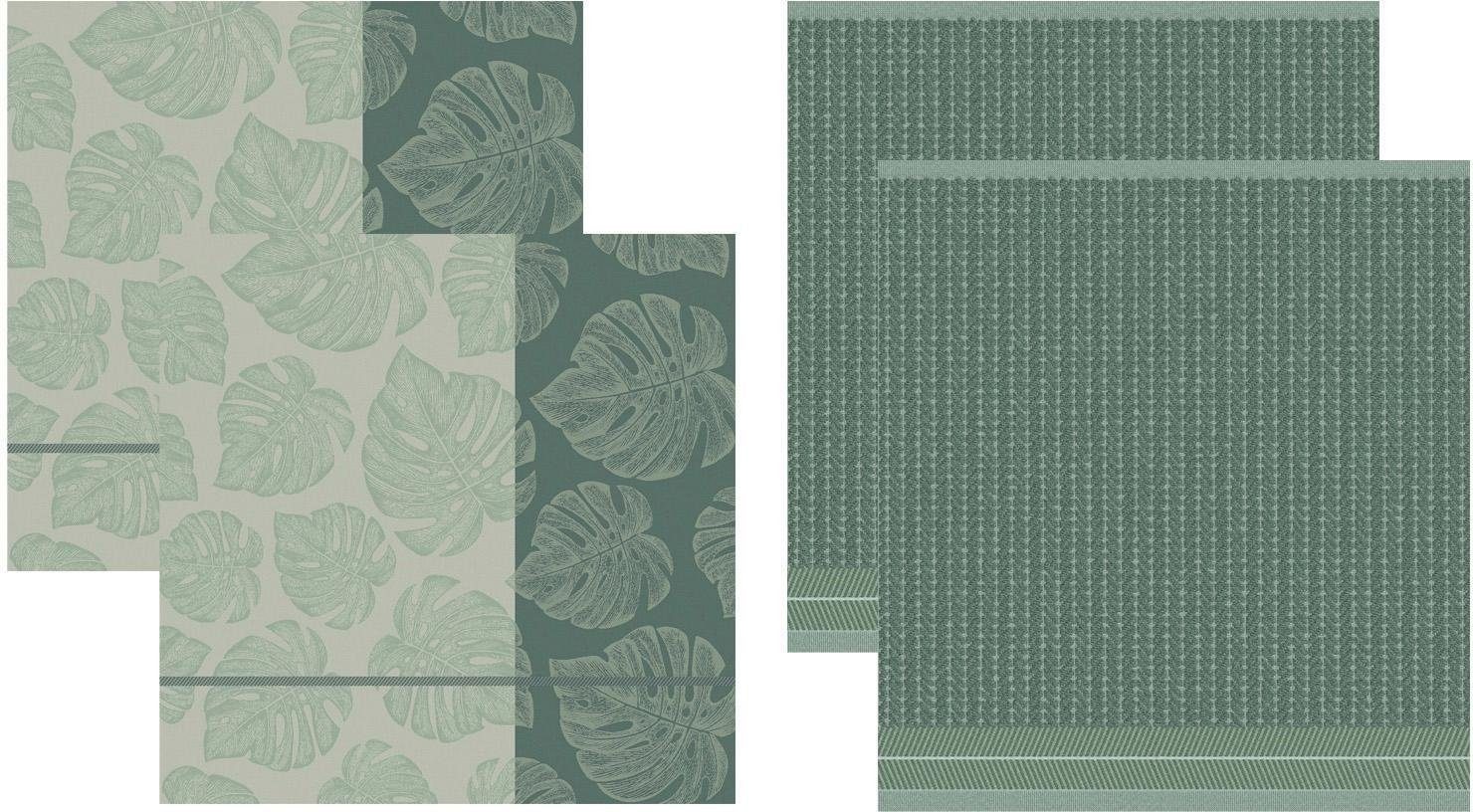 DDDDD Geschirrtuch »Monstera« (Set 4 tlg.) C...