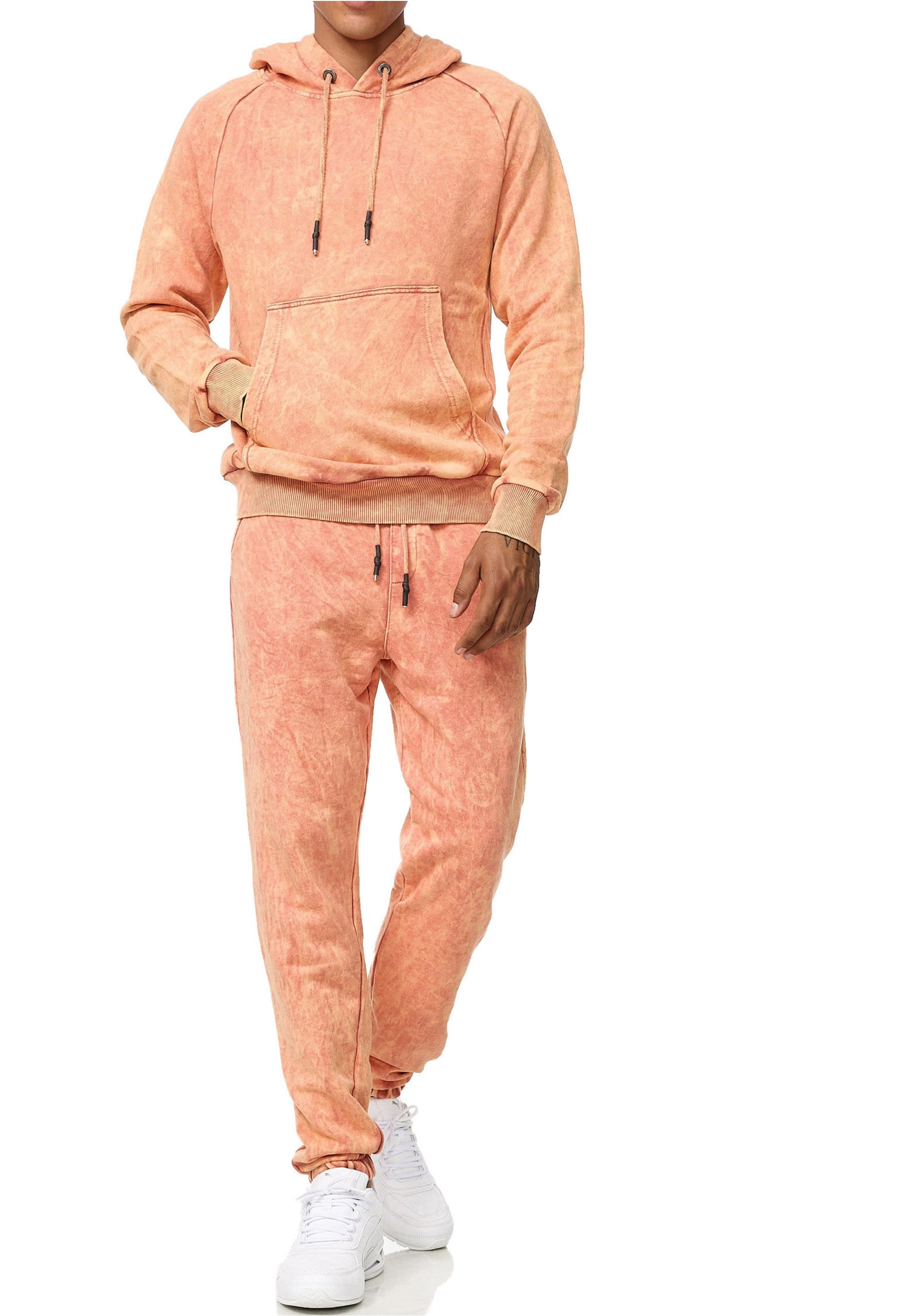 Rusty Neal Kapuzensweatshirt, in verwaschenem Design