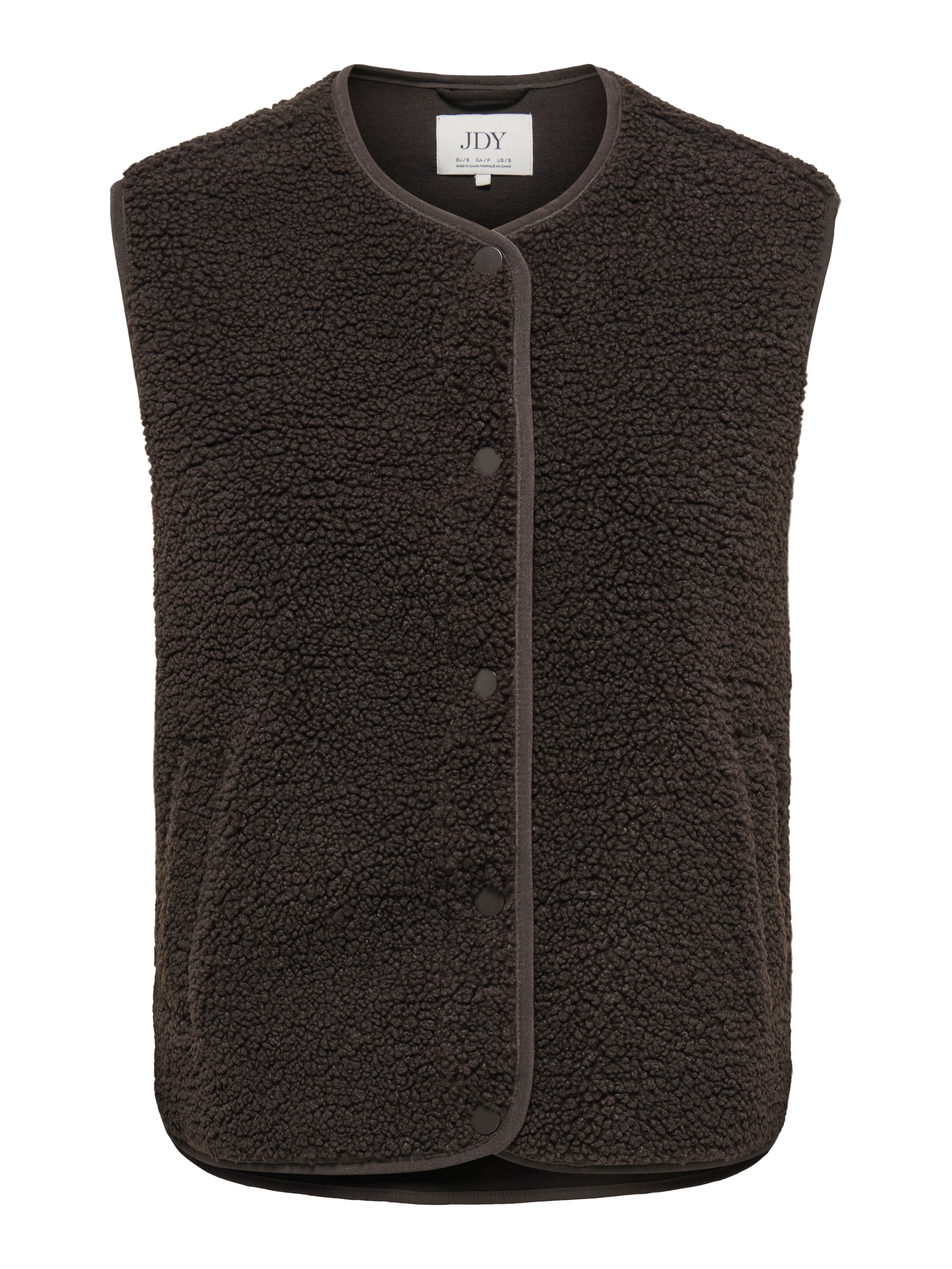 JDY Plüschweste »JDYSIMINA TEDDY WAISTCOAT OTW QIQ NOOS« Kunstfaser,