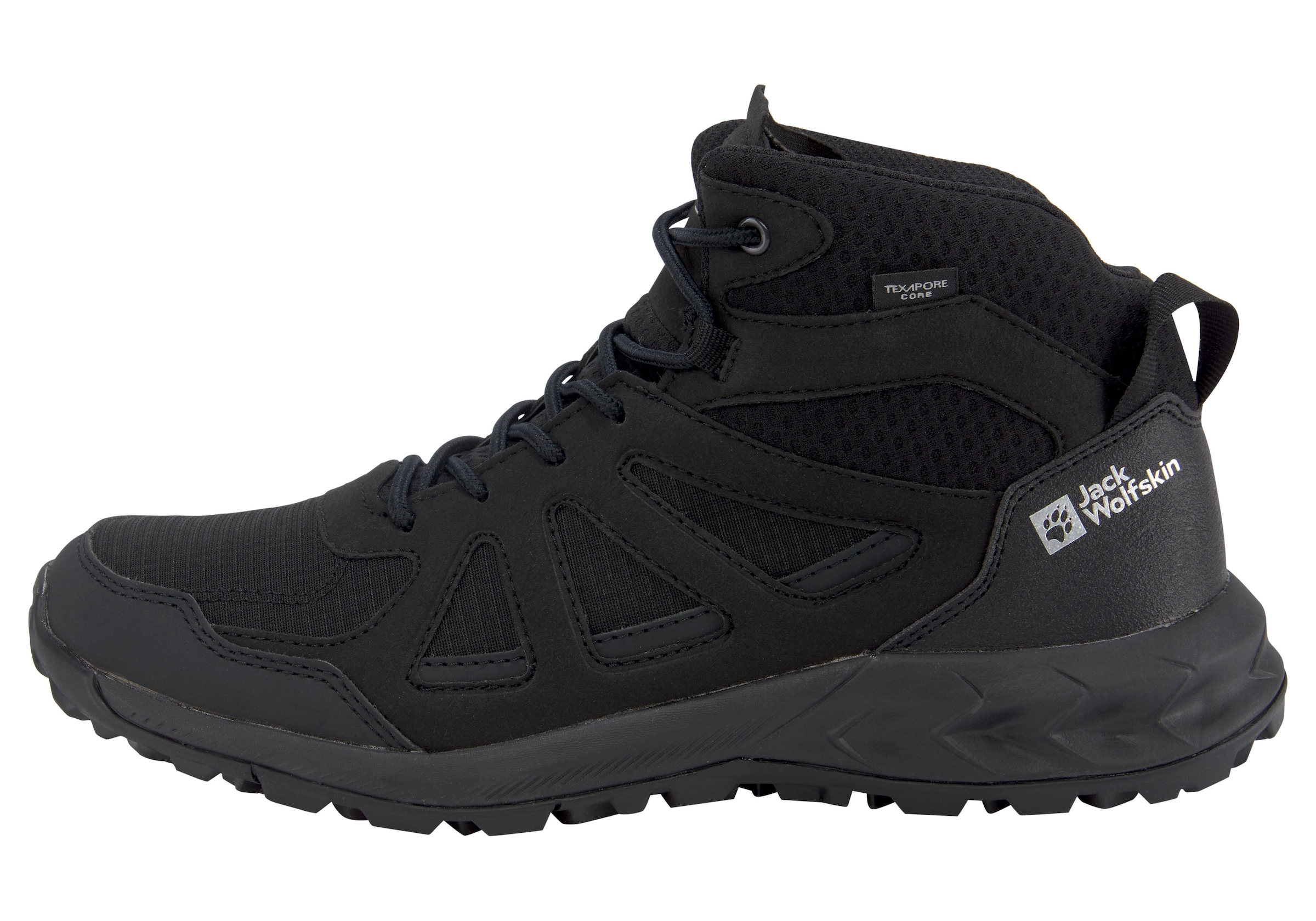 Jack Wolfskin Wanderschuh "WOODLAND 2 TEXAPORE MID W", wasserdicht günstig online kaufen