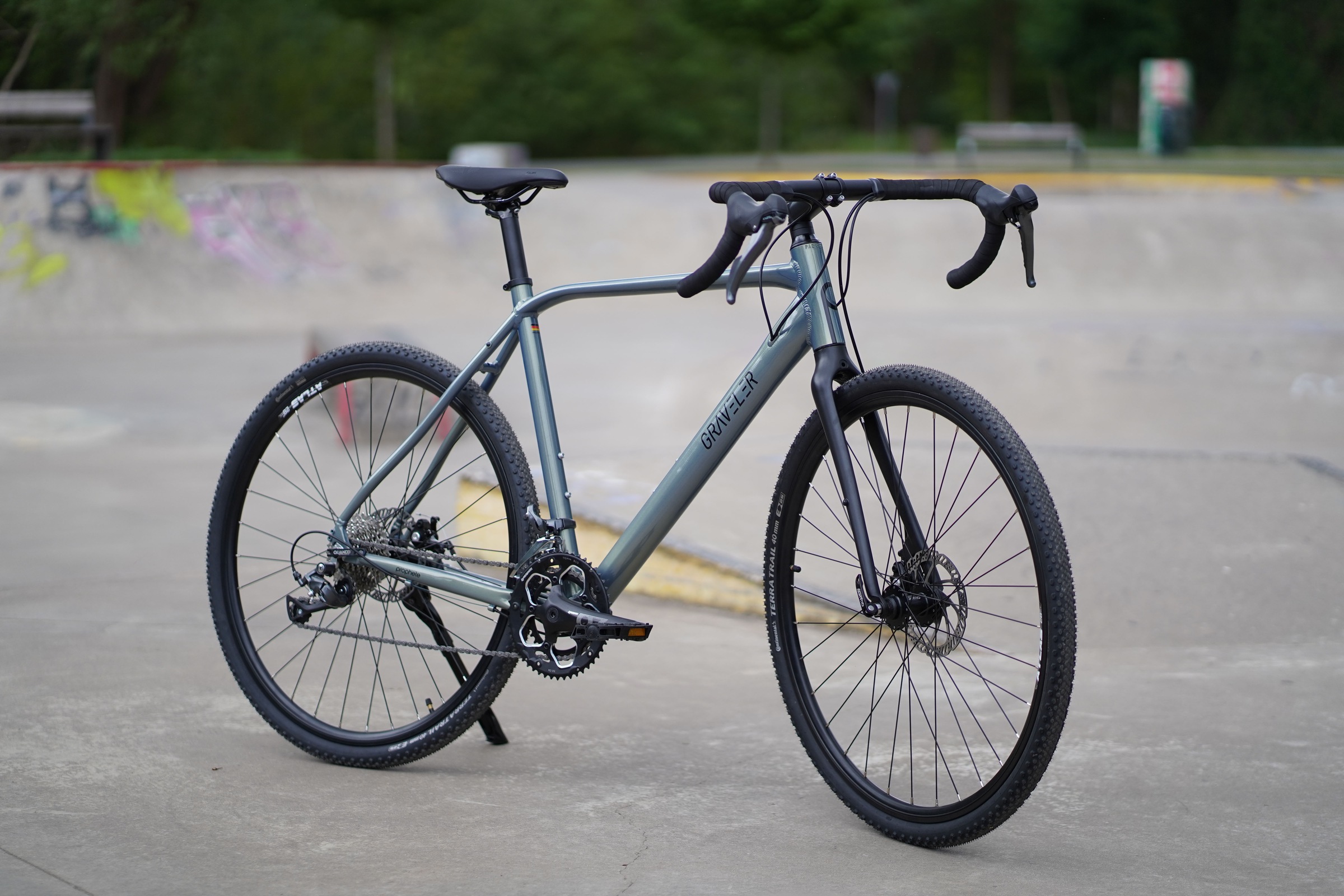 Prophete Gravelbike »Graveler«, 16 Gang, Shimano, Claris Schaltwerk, Kettenschaltung