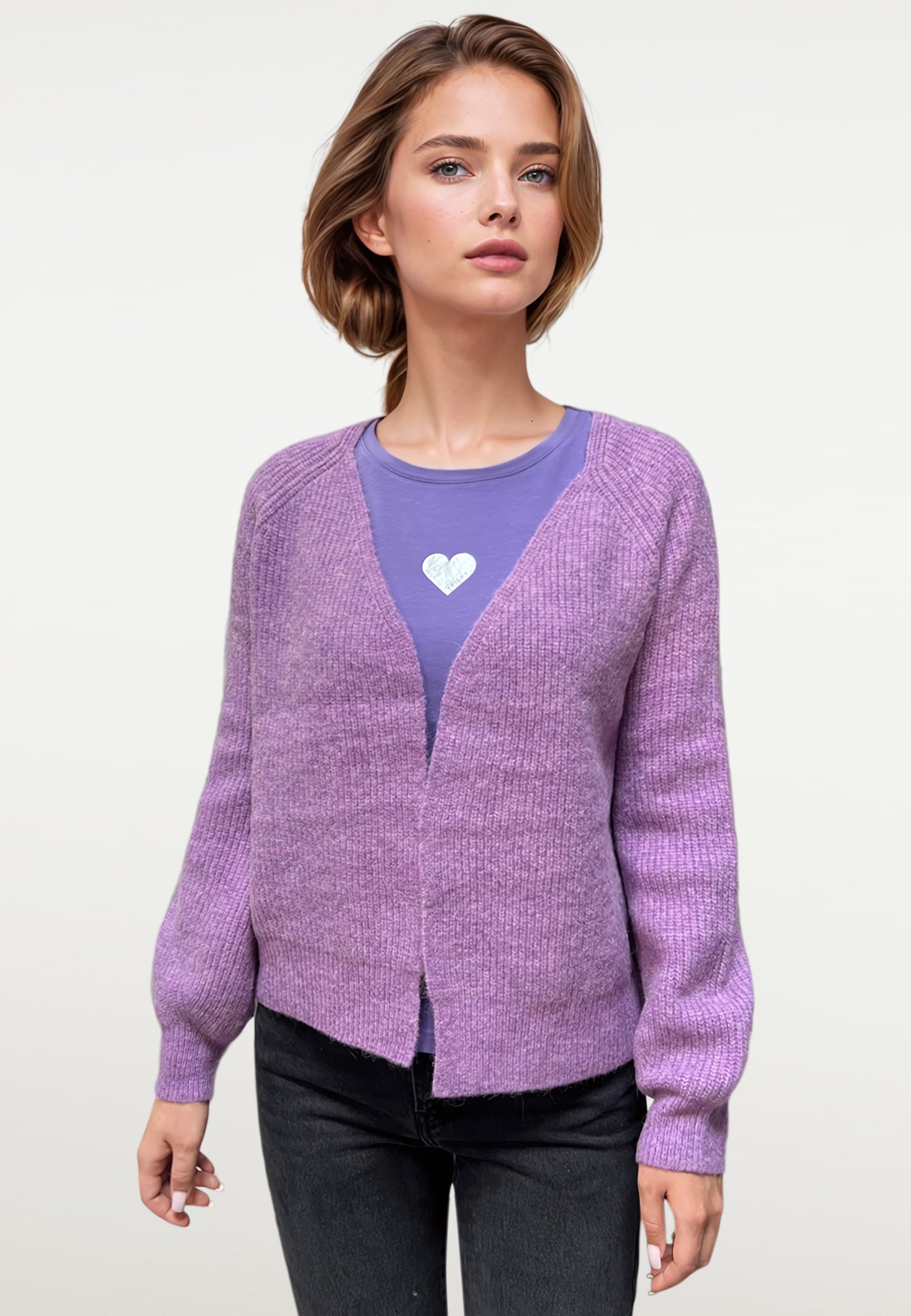 Frieda & Freddies Strickfleecejacke "Cardigan" günstig online kaufen