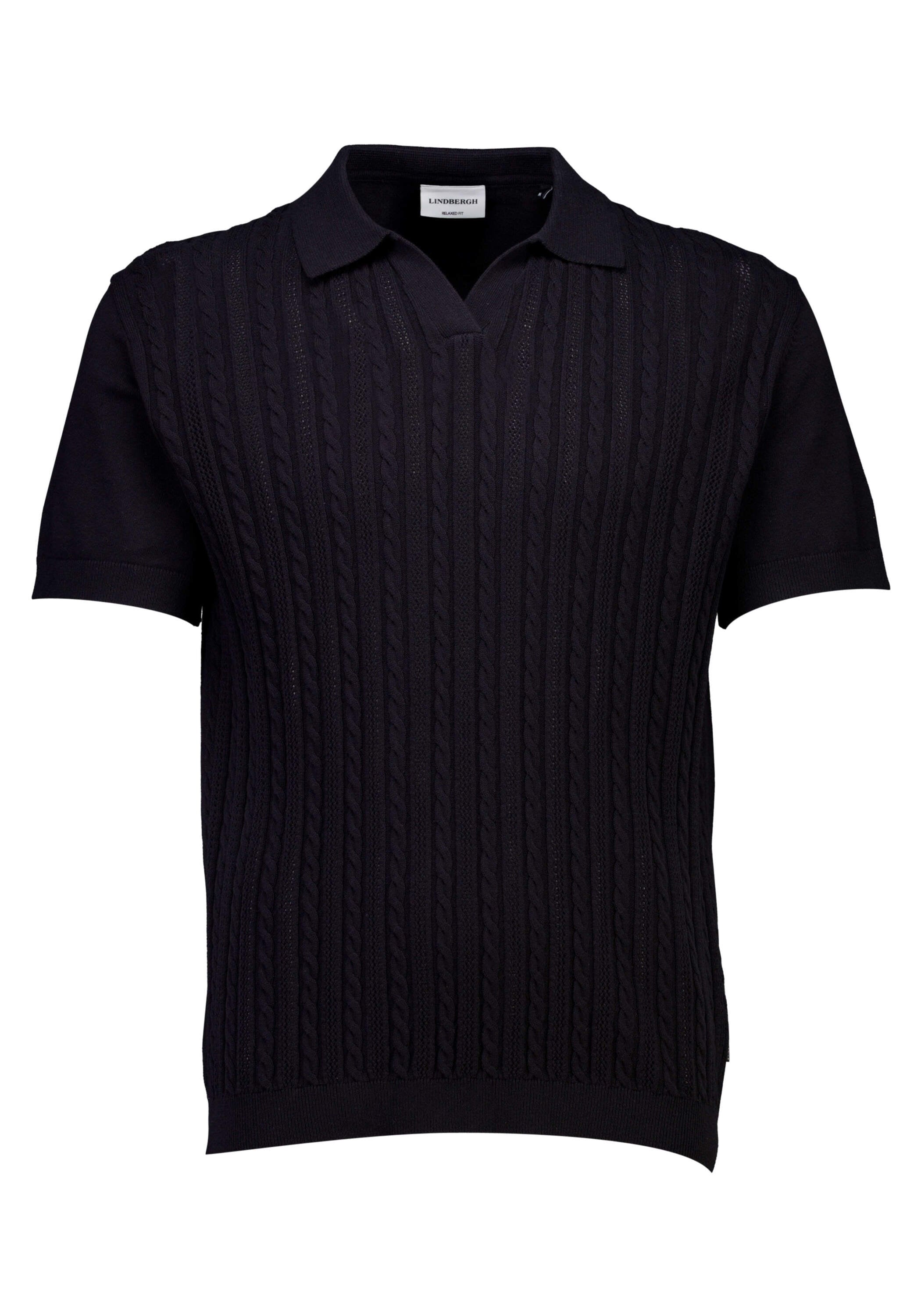 LINDBERGH Langarm-Poloshirt "Poloshirt (Langarm) Relaxed Fit"