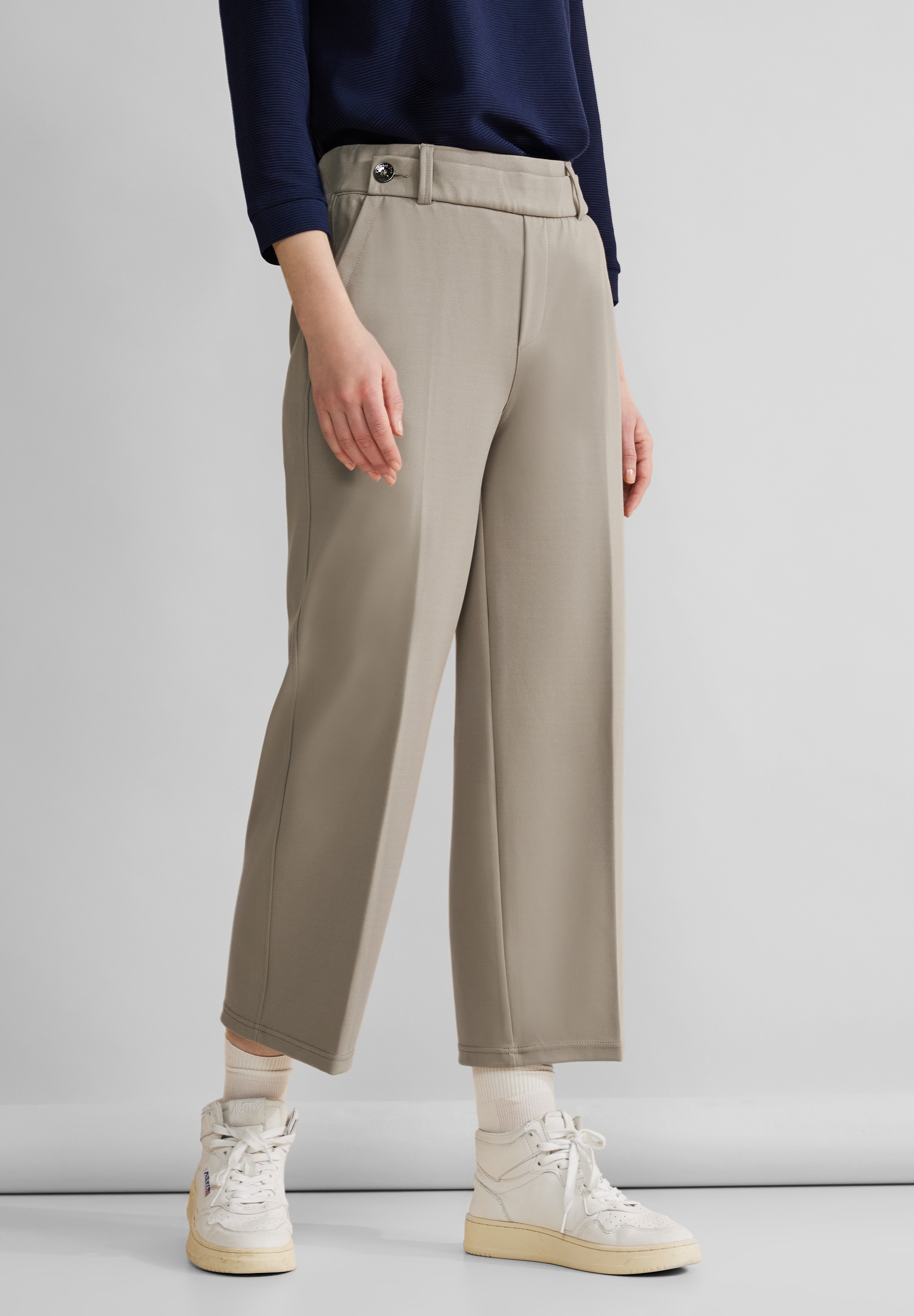 STREET ONE 3/4-Hose, High Waist