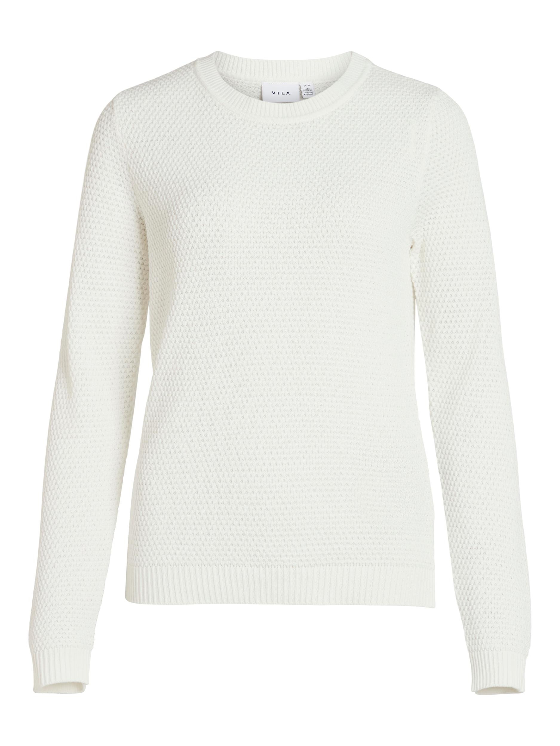 Vila Pull Dalo White Alyssum L Femme 3