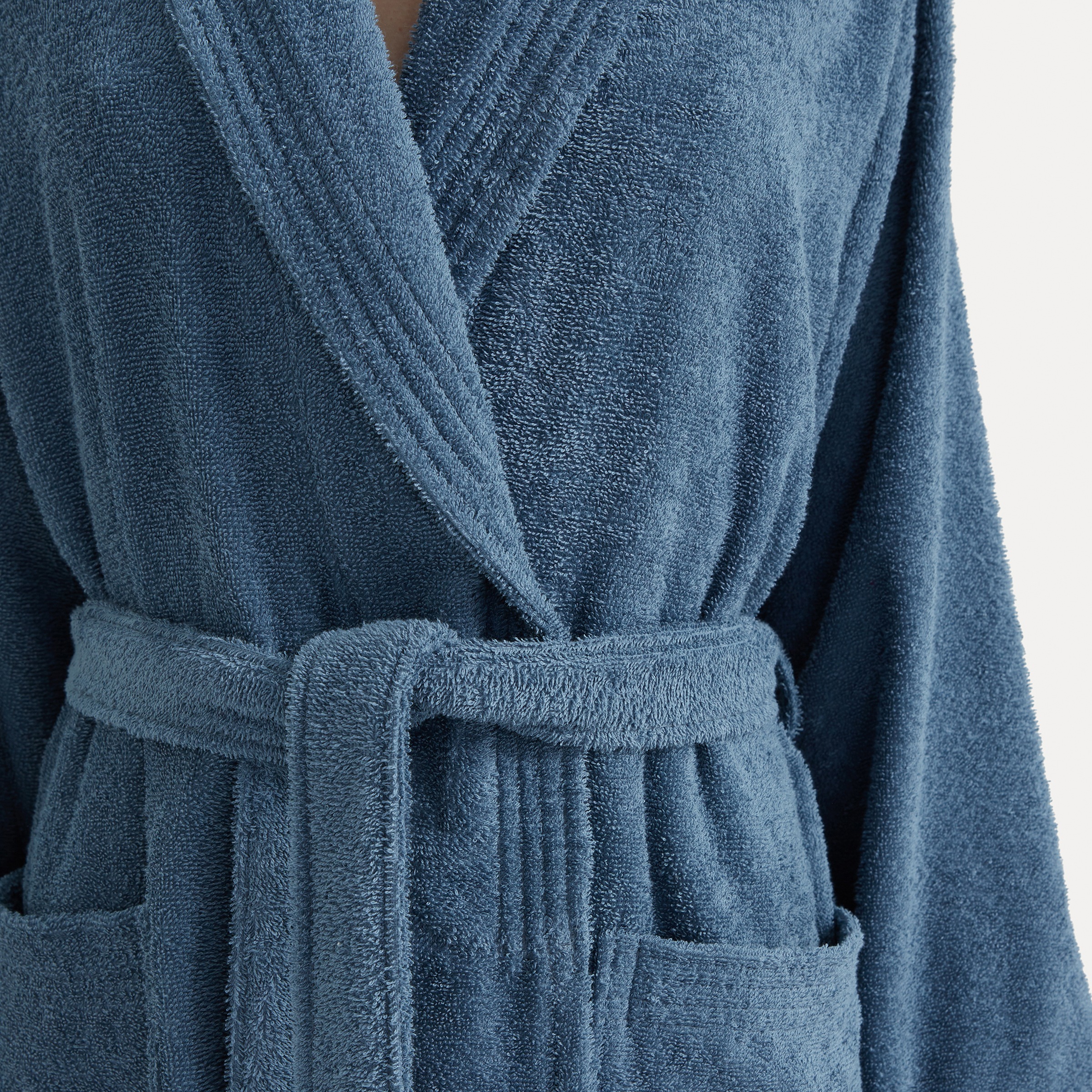 Möve Unisex-Bademantel »Basic«, (1 St.), mit Schalkragen