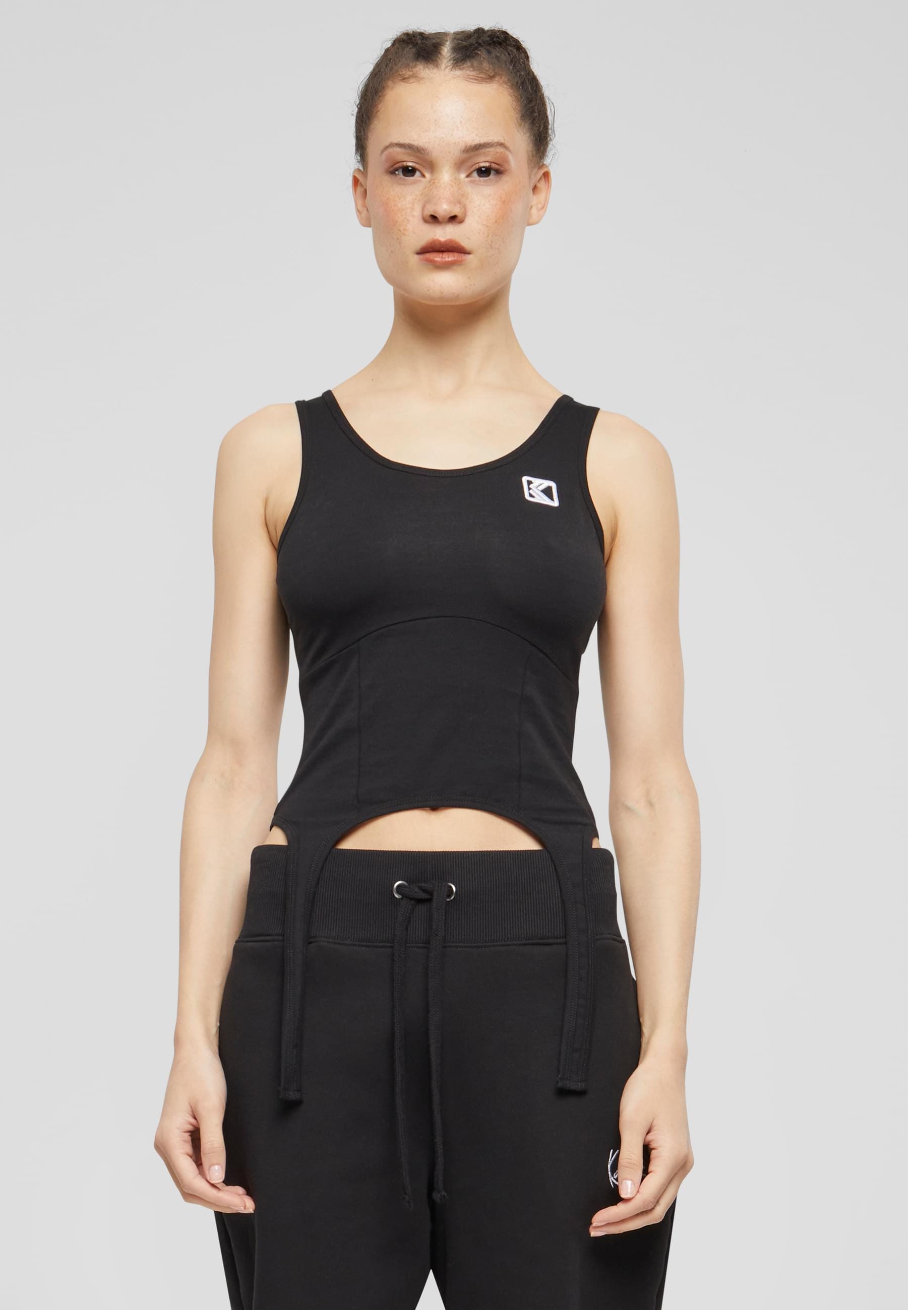 Karl Kani Muskelshirt »Karl Kani Damen KW241-002-1 Karl Kani Og Corset Strap Top«, (1 tlg.)