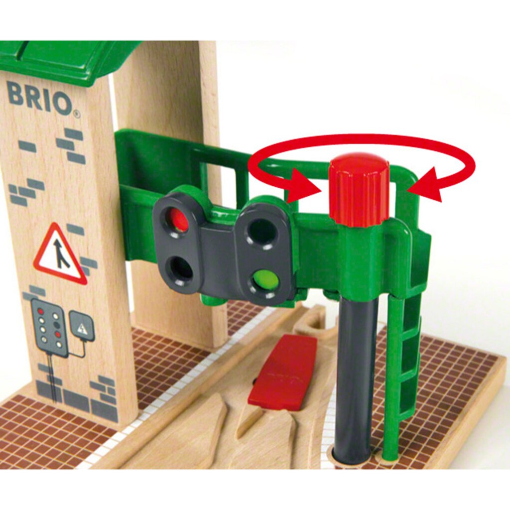 BRIO® Spielzeugeisenbahn-Gebäude »BRIO® WORLD, Signal Station«