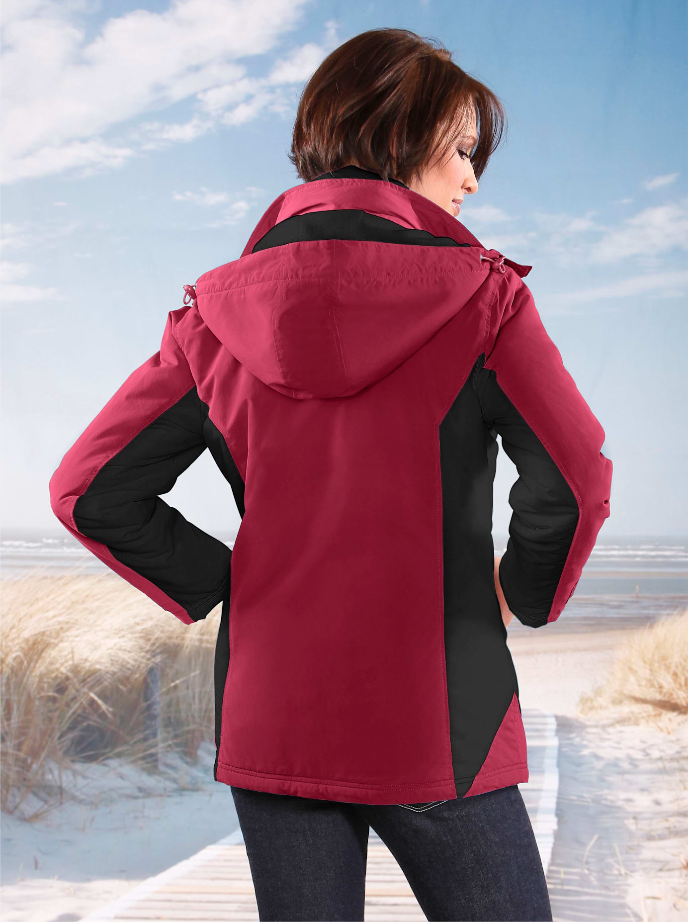 Classic Basics Funktionsjacke mit Kapuze günstig online kaufen