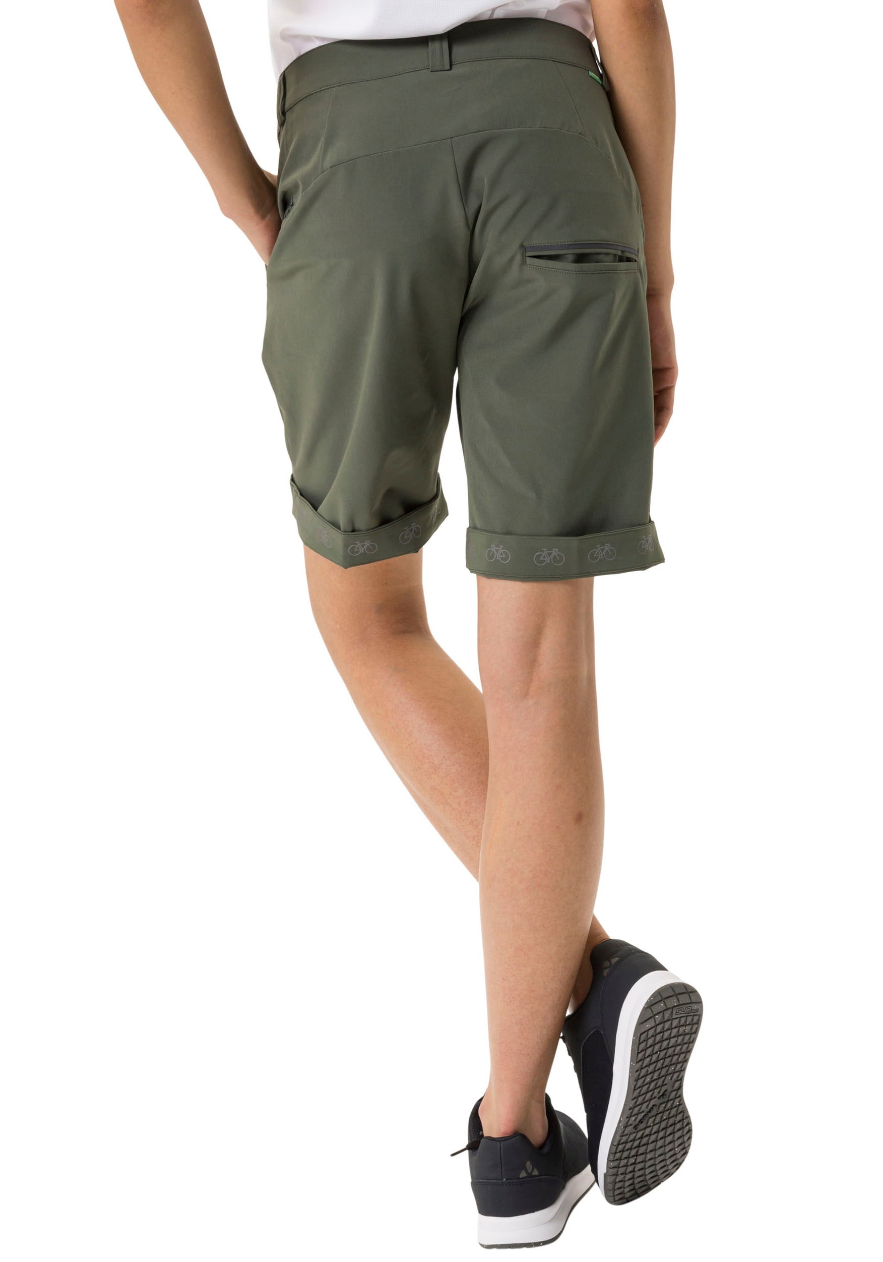 VAUDE Fahrradhose "WOMENS CYCLIST SHORTS", reflektierende Elemente günstig online kaufen