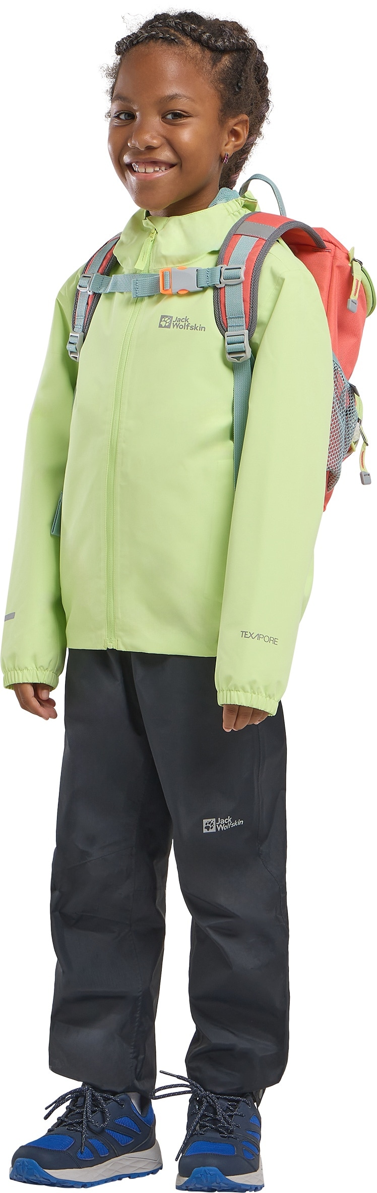 Jack Wolfskin Outdoorjacke »FLAZE JACKET K«, mit Kapuze