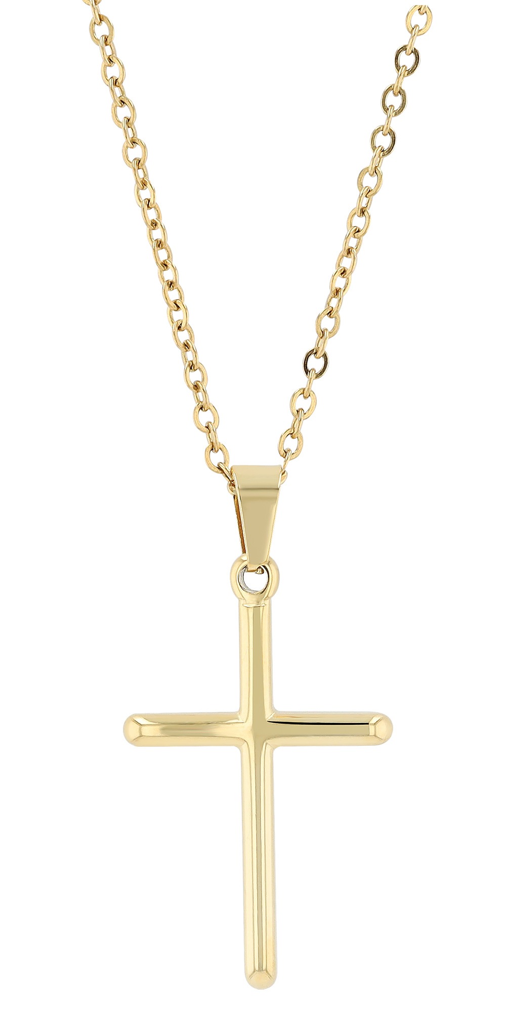 Adelia´s Kettenanhänger »Unisex Anhänger – Kreuz Kreuzanhänger aus Edelstahl« ()  Ein kleines Geschenk mit großer Wirkung