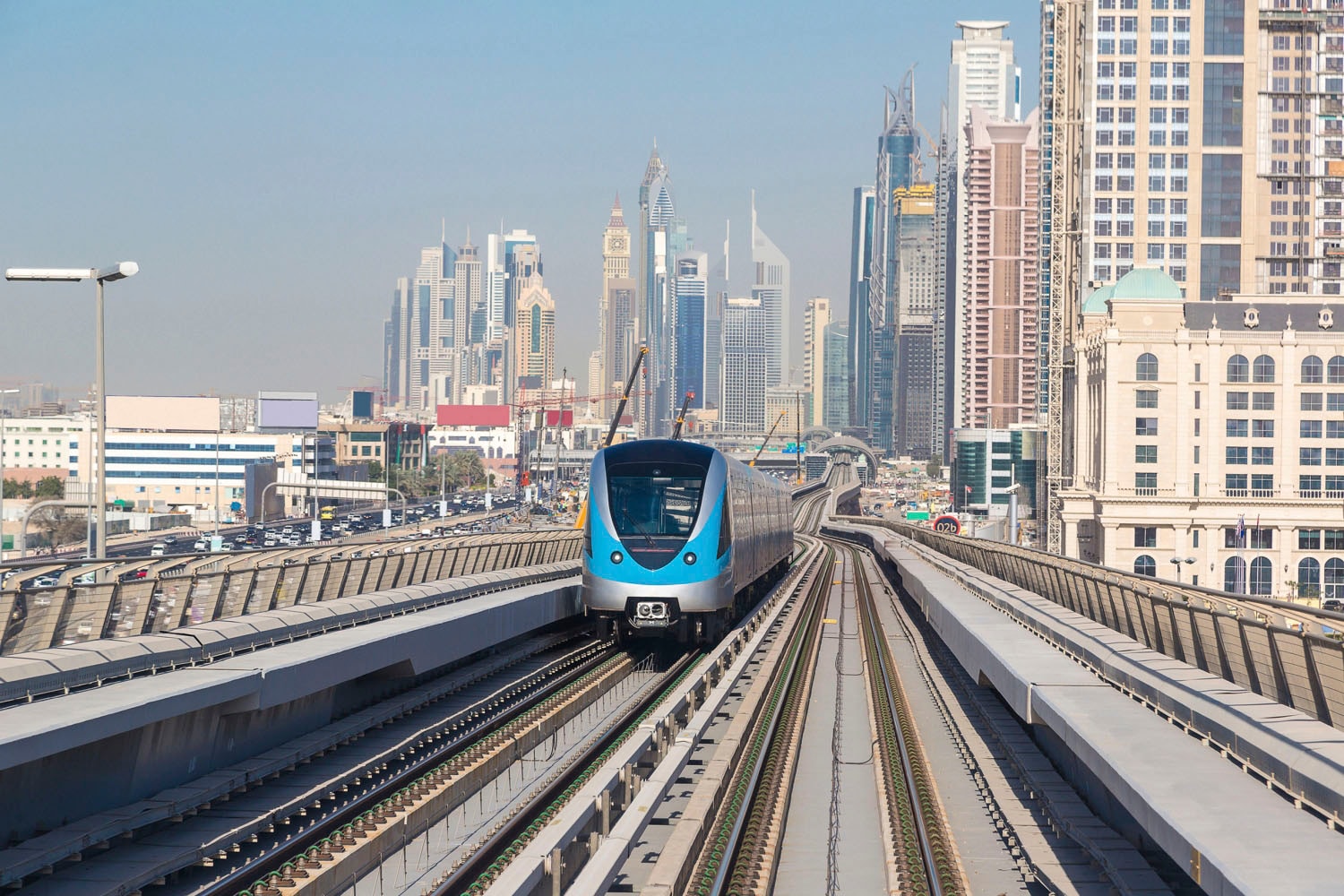 queence Acrylglasbild "Bahngleis" Gebäude  Kunst  Städte  Zugbilder  Züge F günstig online kaufen