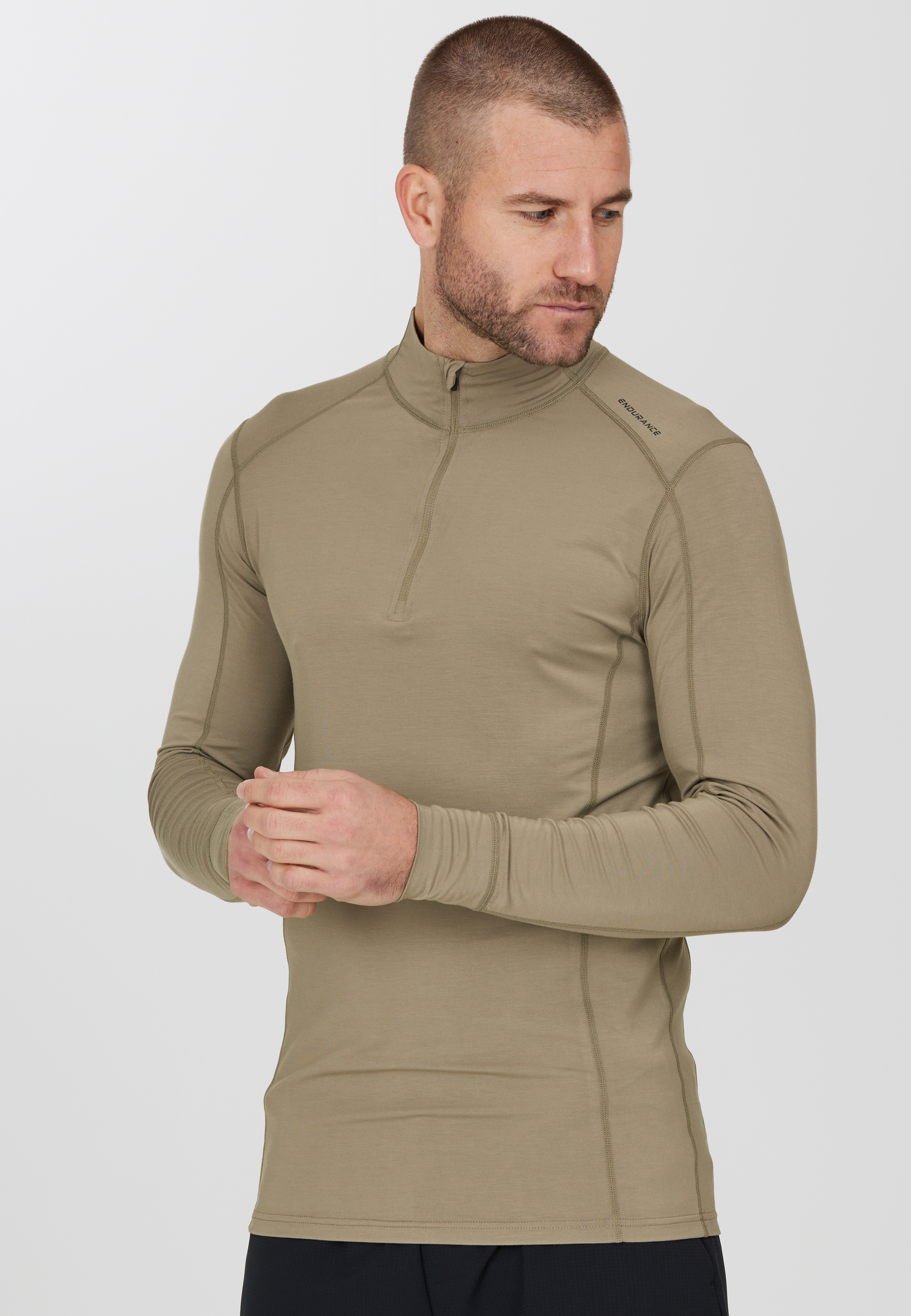 ENDURANCE Langarmshirt "Lead" 1 Stk. mit flachen Nähten