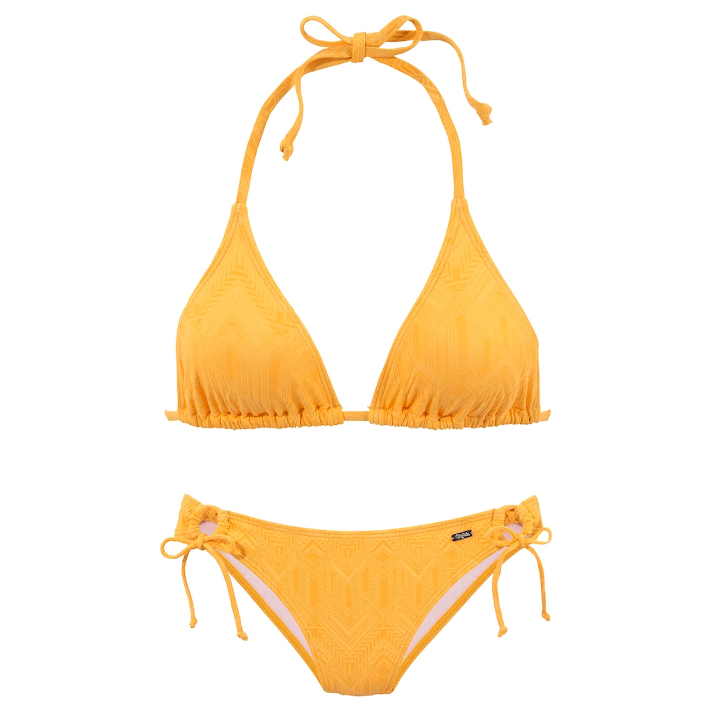 Buffalo Triangel-Bikini »Romance«, mit modischer Struktur