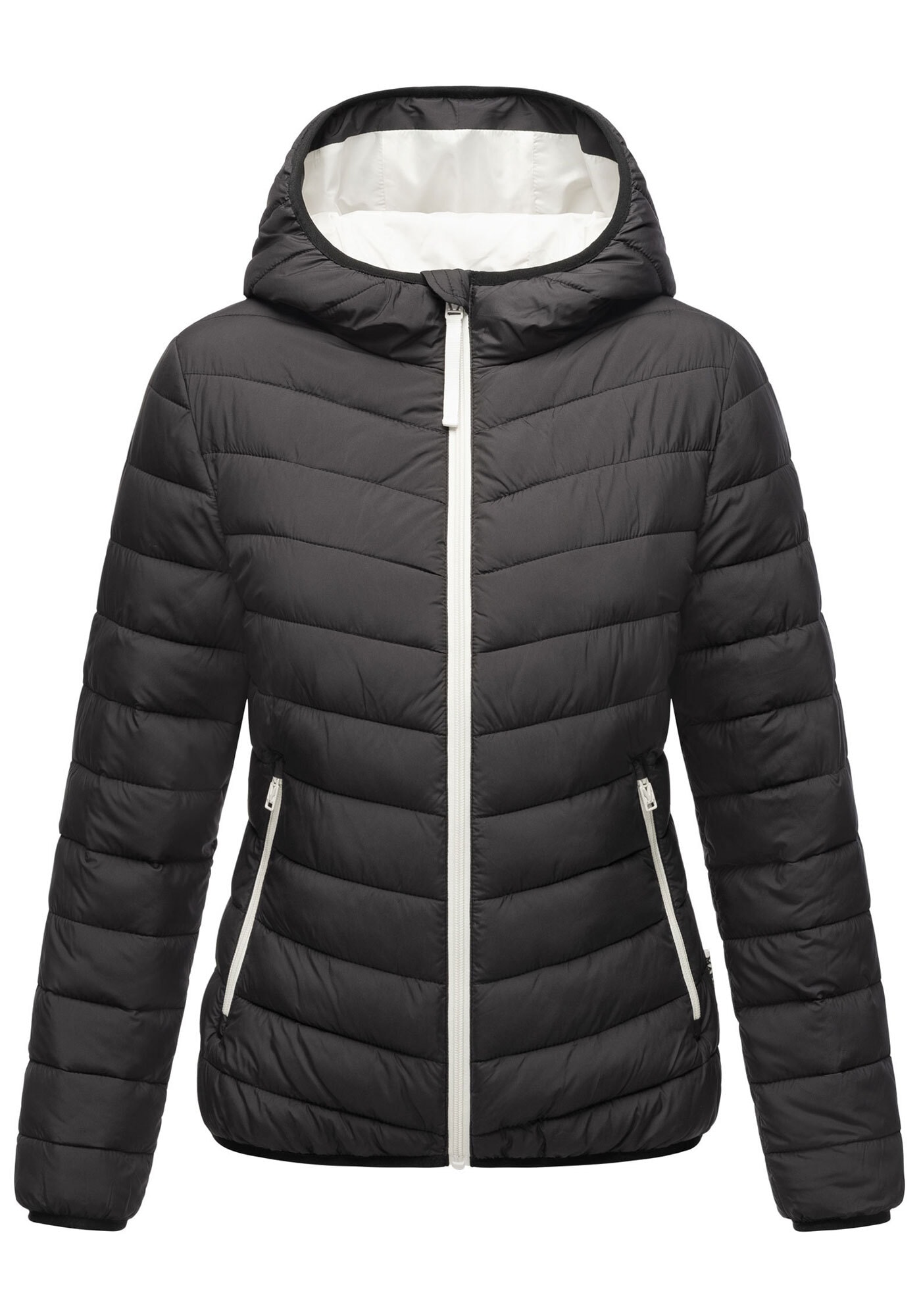 Marikoo Winterjacke »Pack mich ein«, Mit Kapuze und Beutel zum Verstauen der Jacke