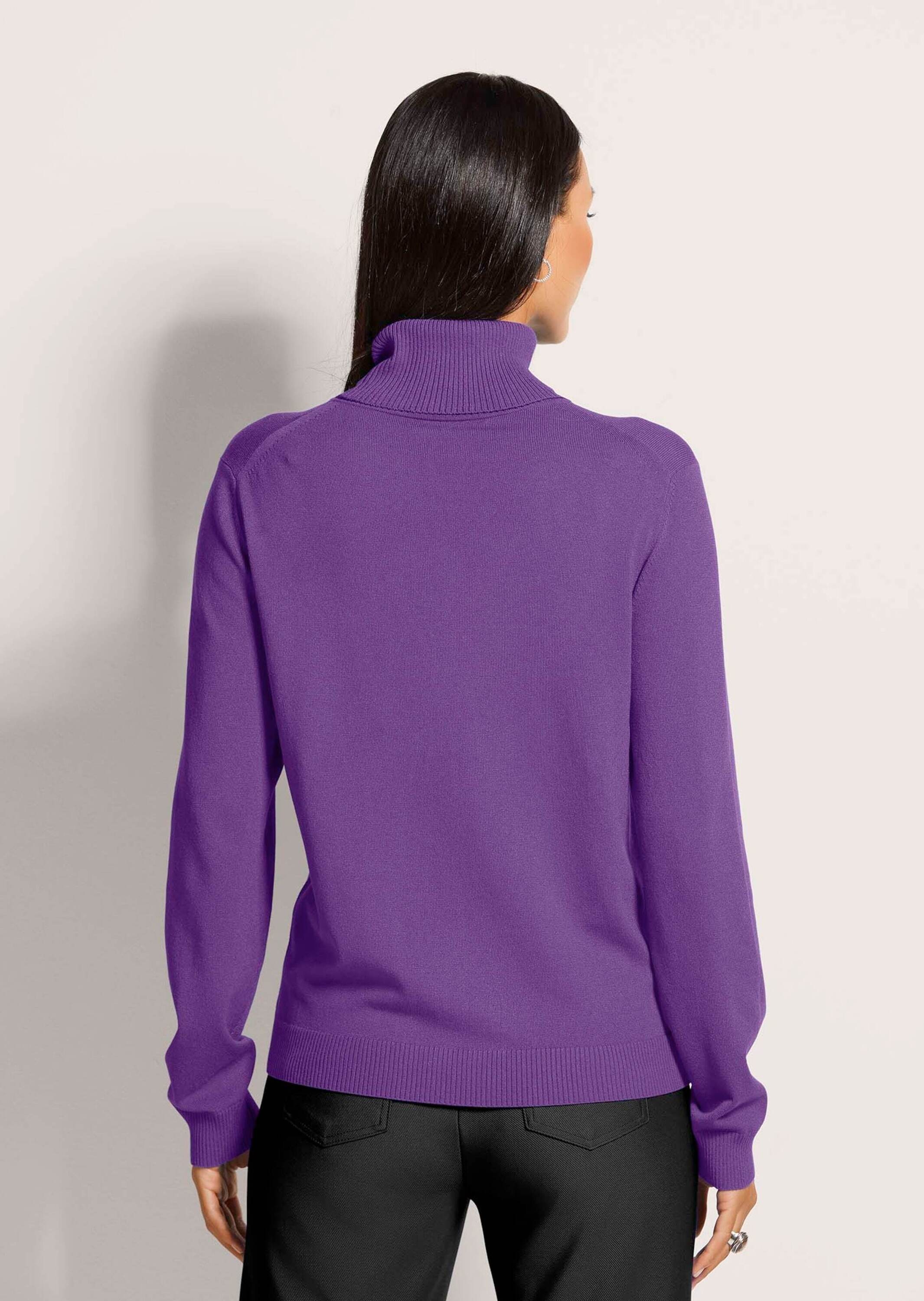 MADELEINE Longpullover »Strickpullover Schmaler Feinstrickpullover«