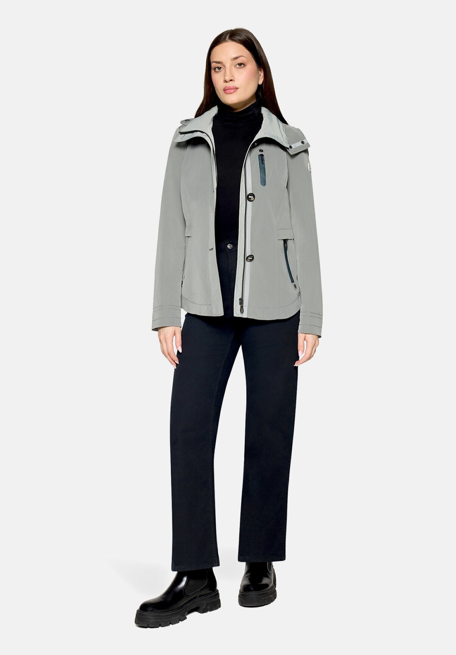 Gil Bret Sommerjacke "Damen mit abnehmbarer Kapuze" mit Kapuze